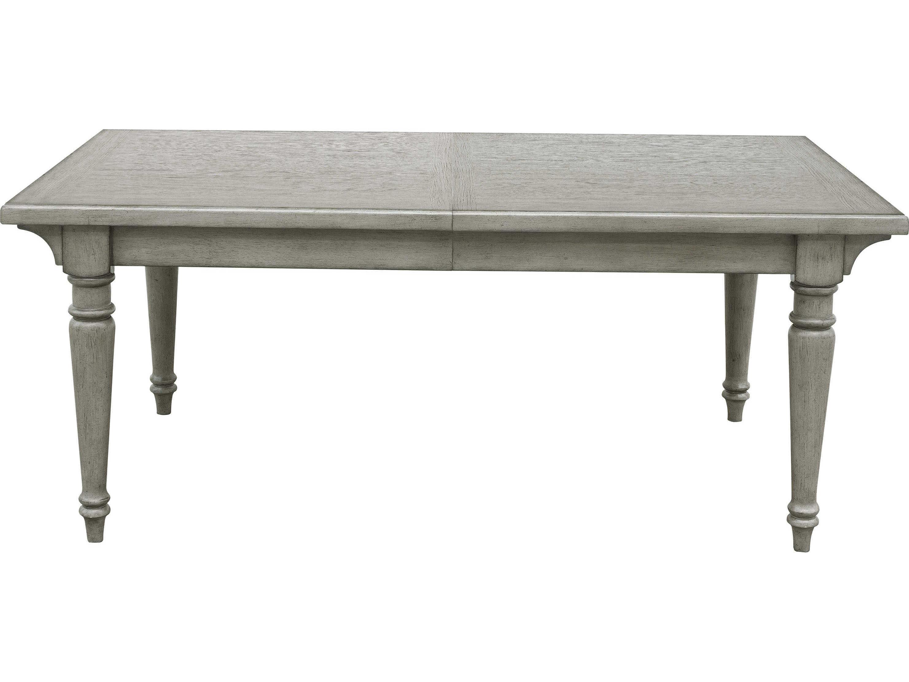 Pulaski Madison Ridge Extendable Rectangular Wood Gray Dining Table