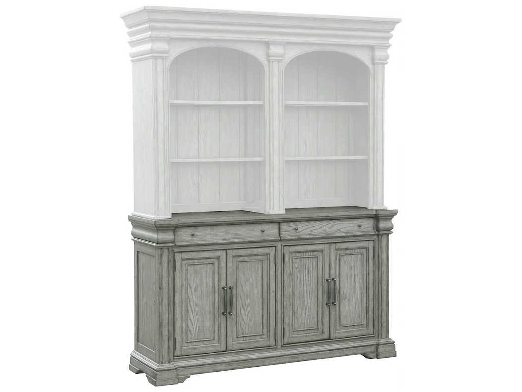 Pulaski Madison Ridge 65" Hardwood Gray Sideboard