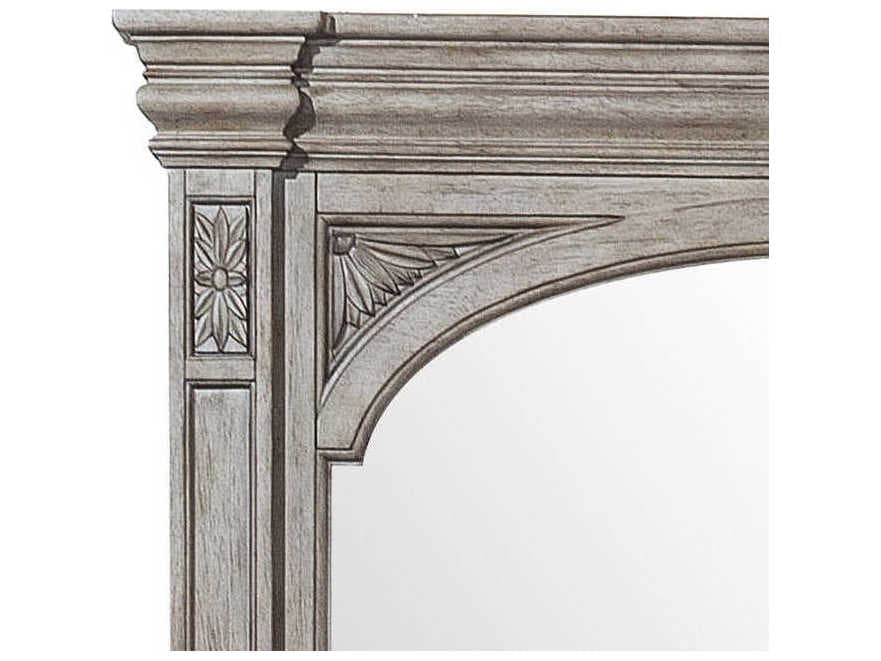 Pulaski Kingsbury French Gray Dresser Mirror