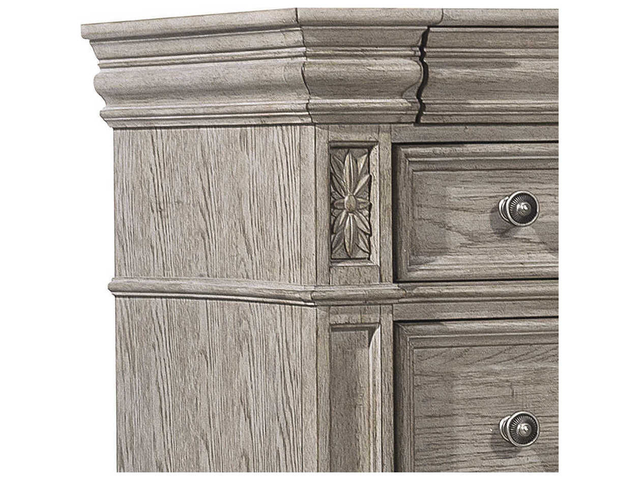 Pulaski Kingsbury 6-Drawers French Gray Oak Wood Accent Chest