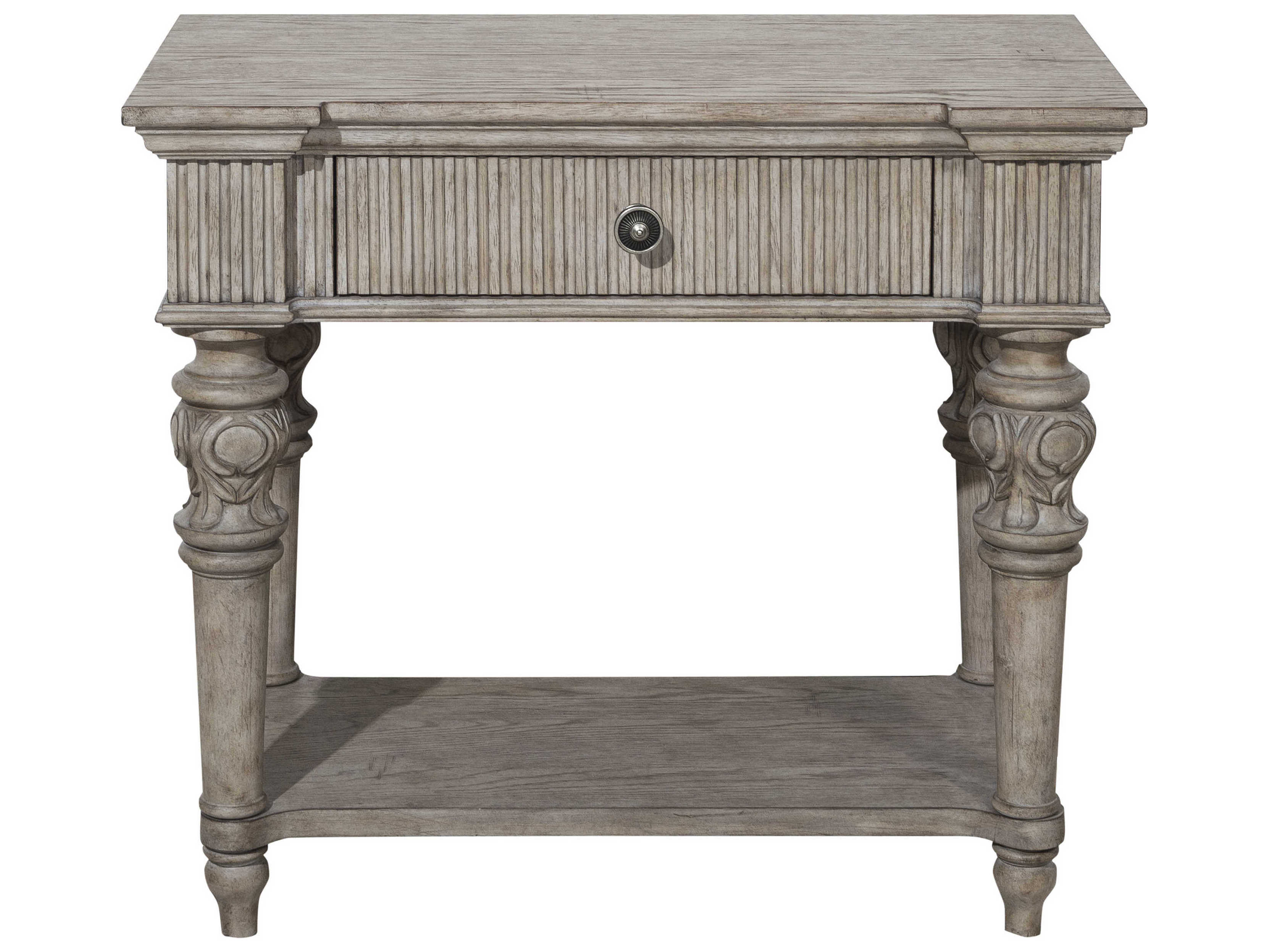 Pulaski Kingsbury 1-Drawer Rubberwood Nightstand