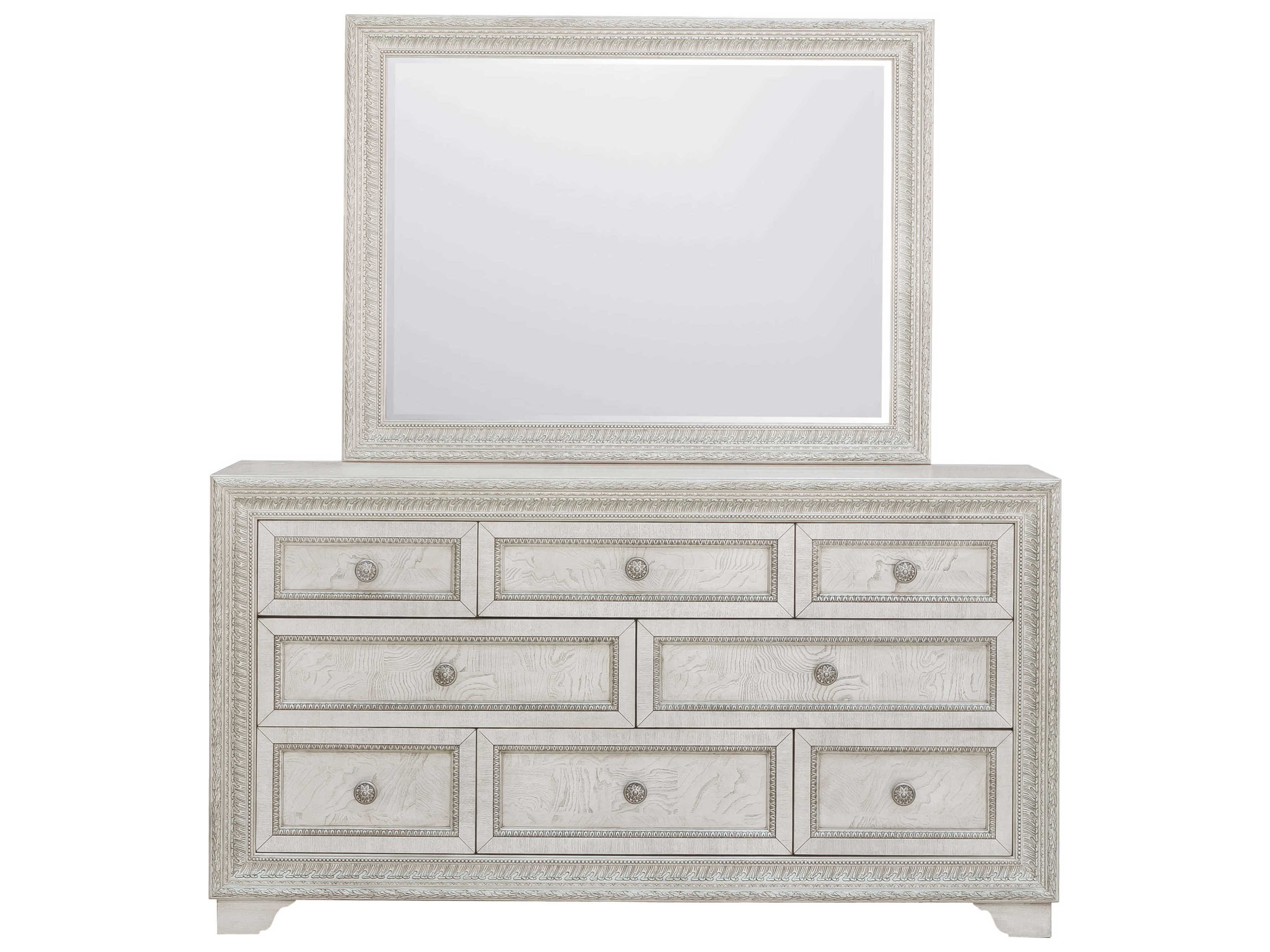 Pulaski Camila Creamy White Dresser Mirror