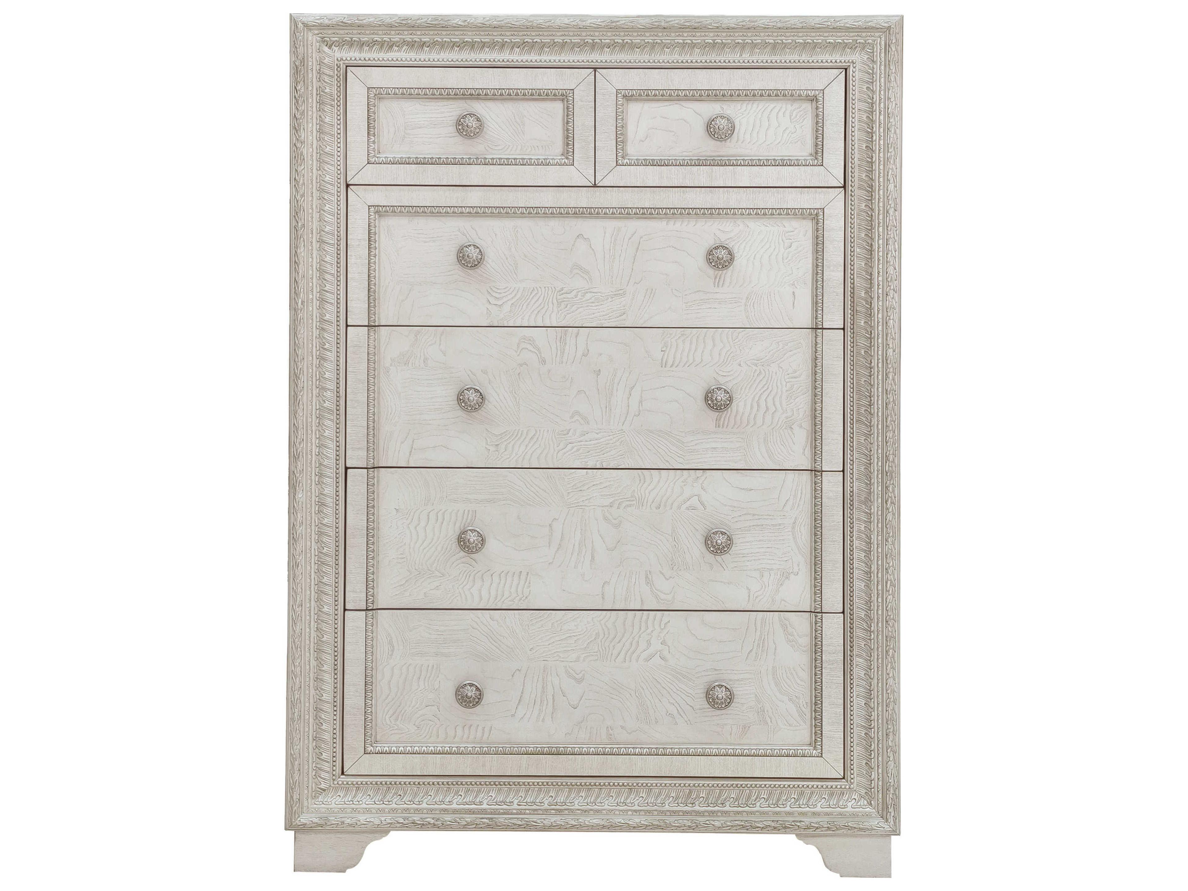 Pulaski Camila 6-Drawers Creamy White Rubberwood Accent Chest