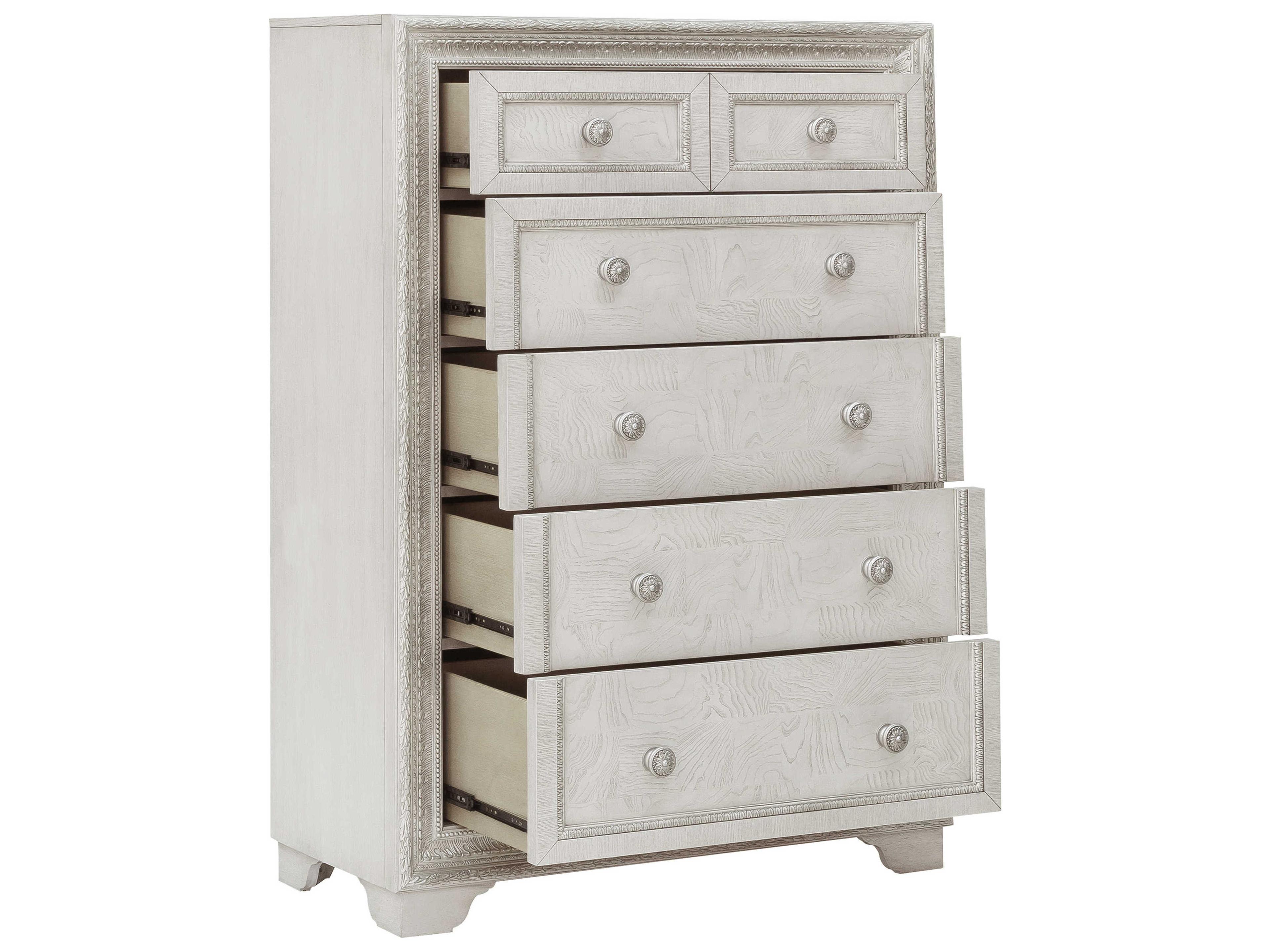 Pulaski Camila 6-Drawers Creamy White Rubberwood Accent Chest