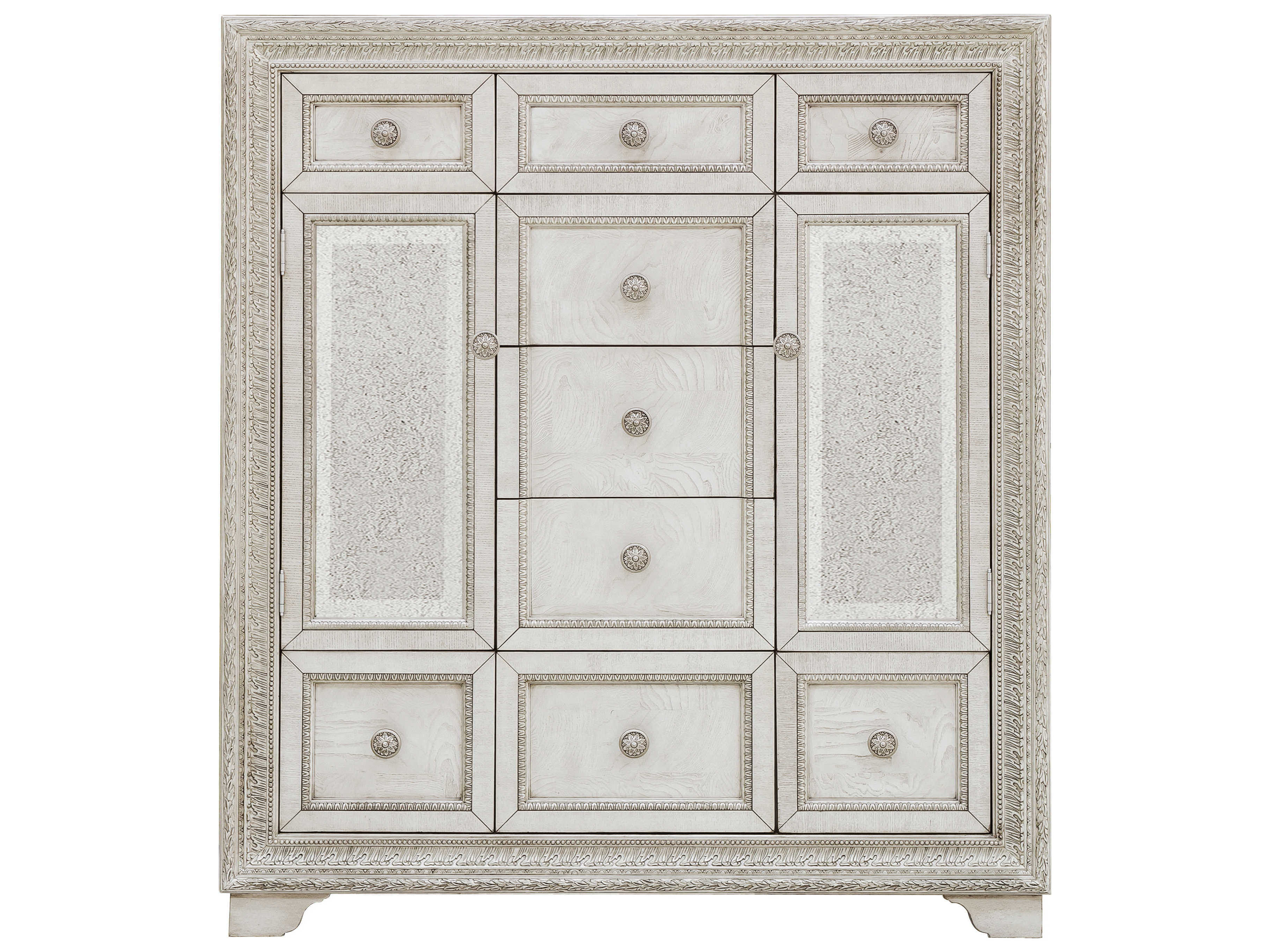 Pulaski Camila Creamy White Rubberwood Accent Chest
