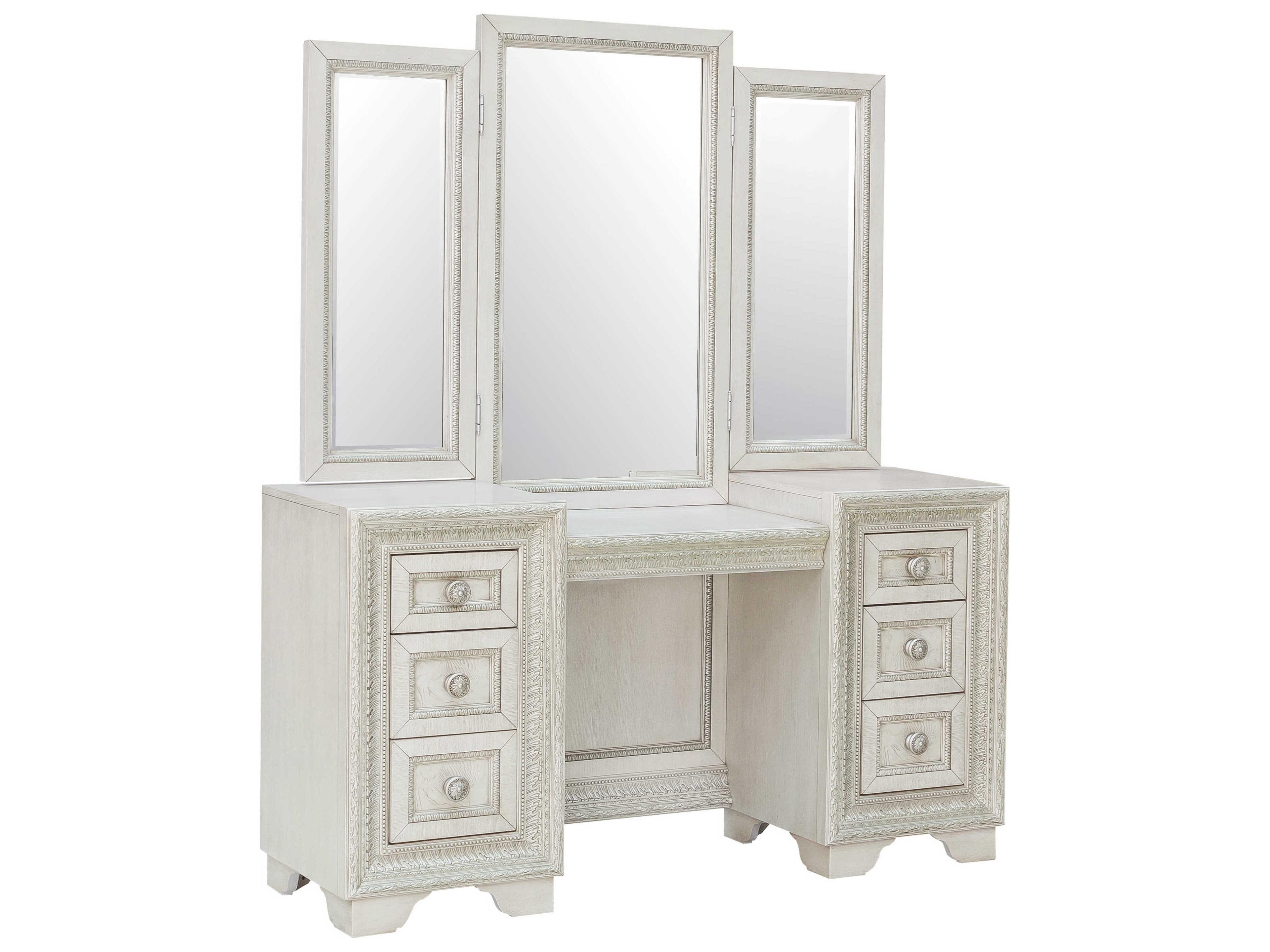 Pulaski Camila Creamy White Dresser Mirror