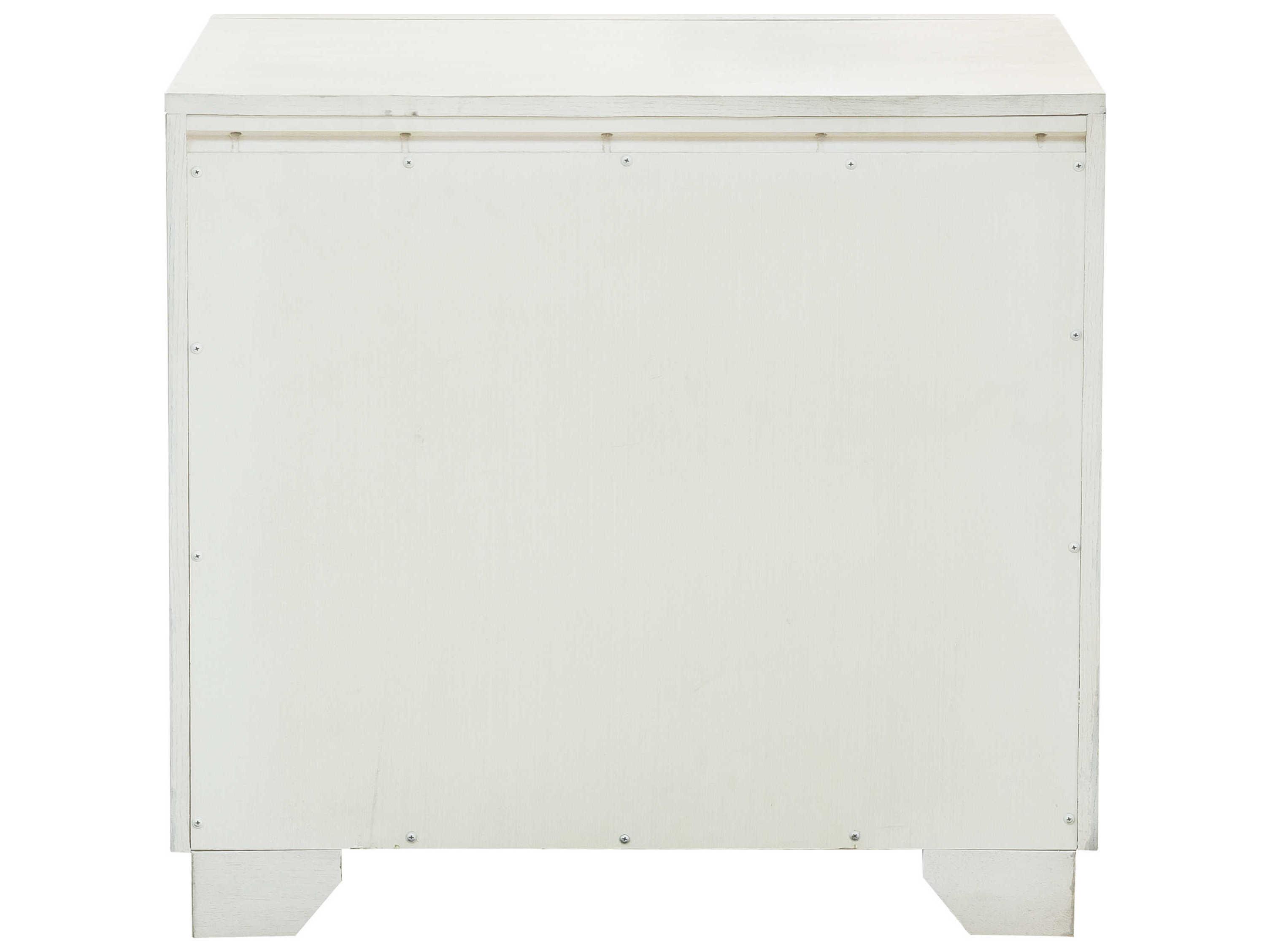 Pulaski Camila 2-Drawers Rubberwood Nightstand