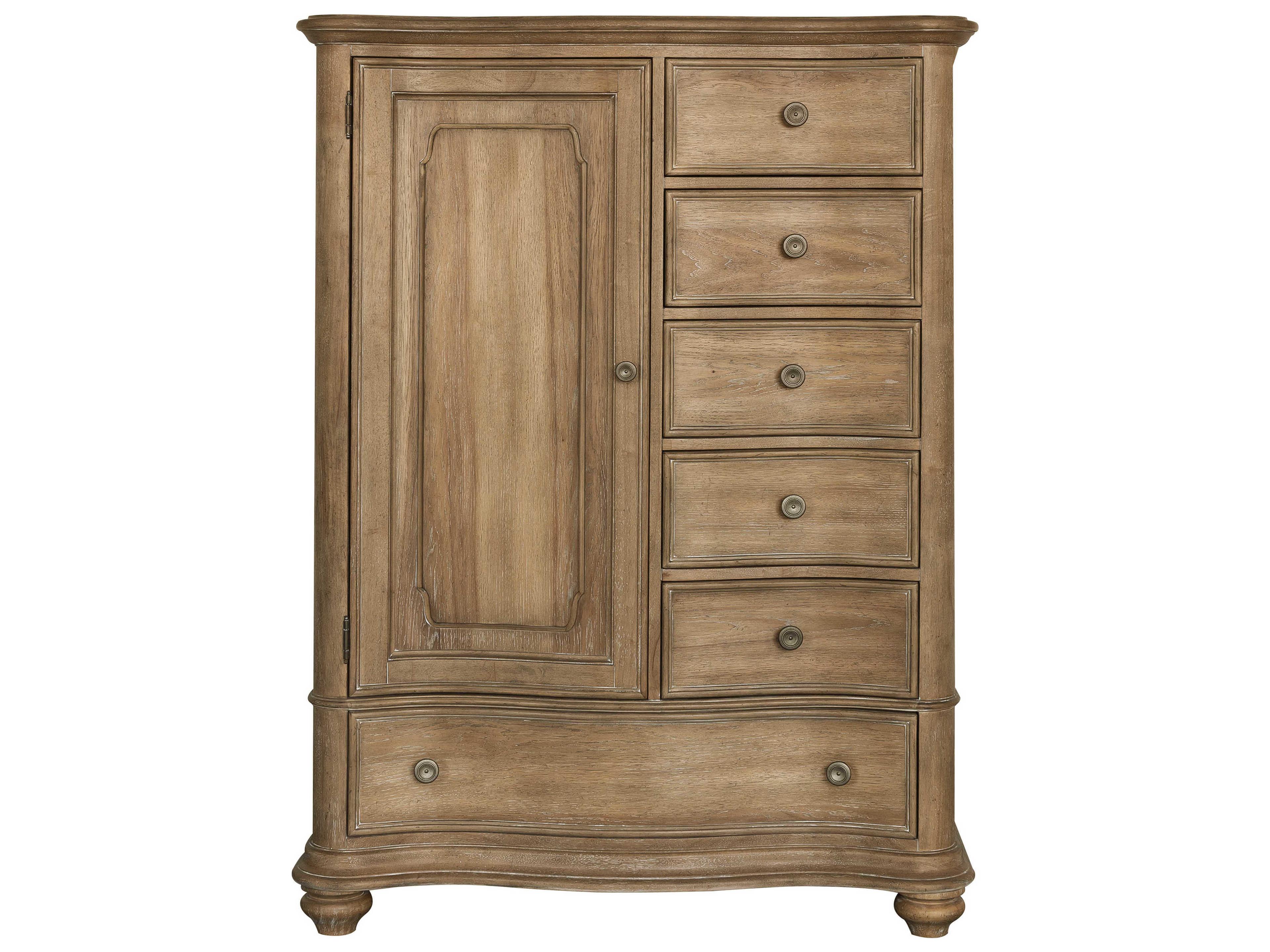 Pulaski Weston Hills 6-Drawers Flax Seed Brown Hardwood Accent Chest
