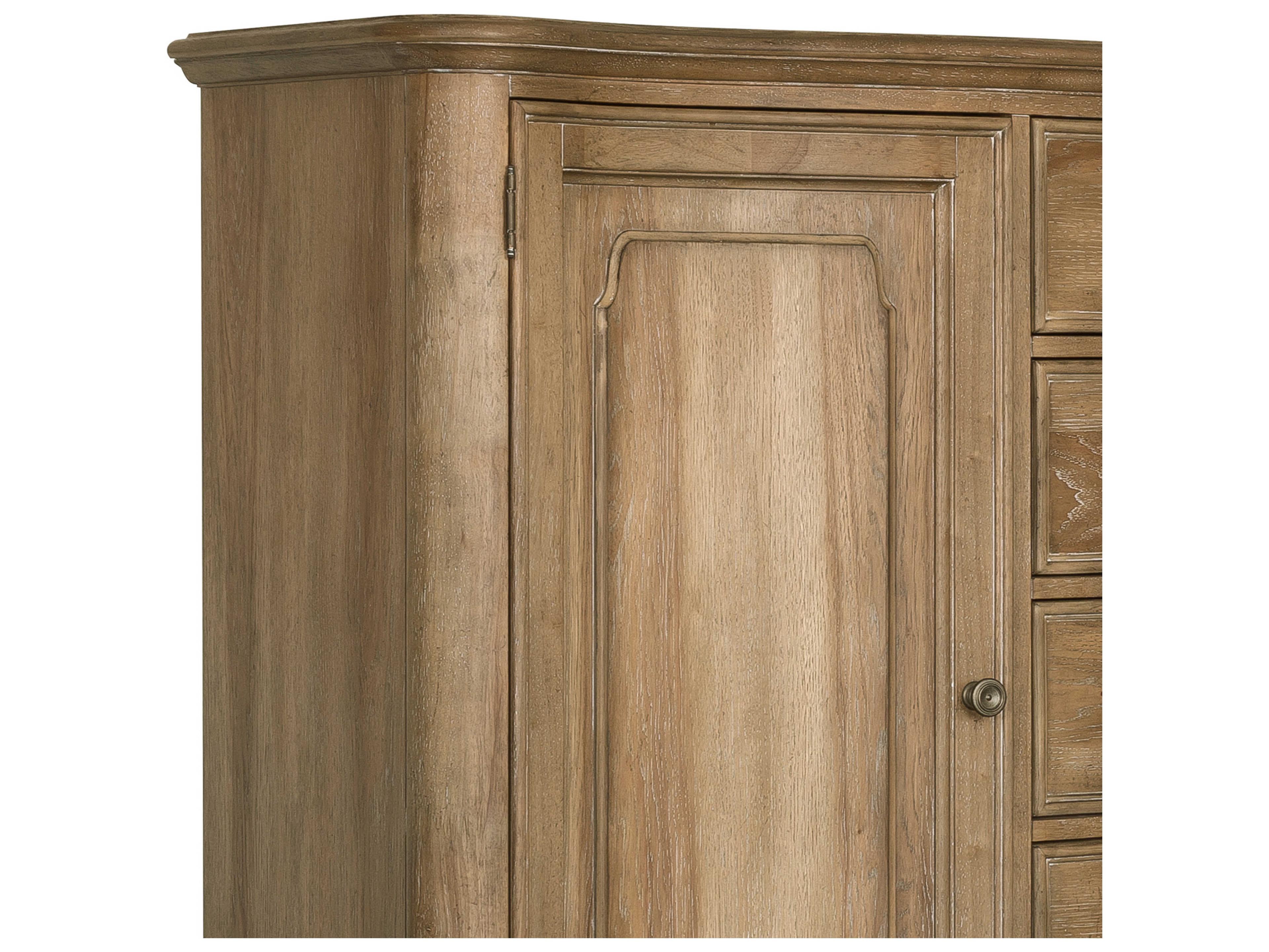 Pulaski Weston Hills 6-Drawers Flax Seed Brown Hardwood Accent Chest