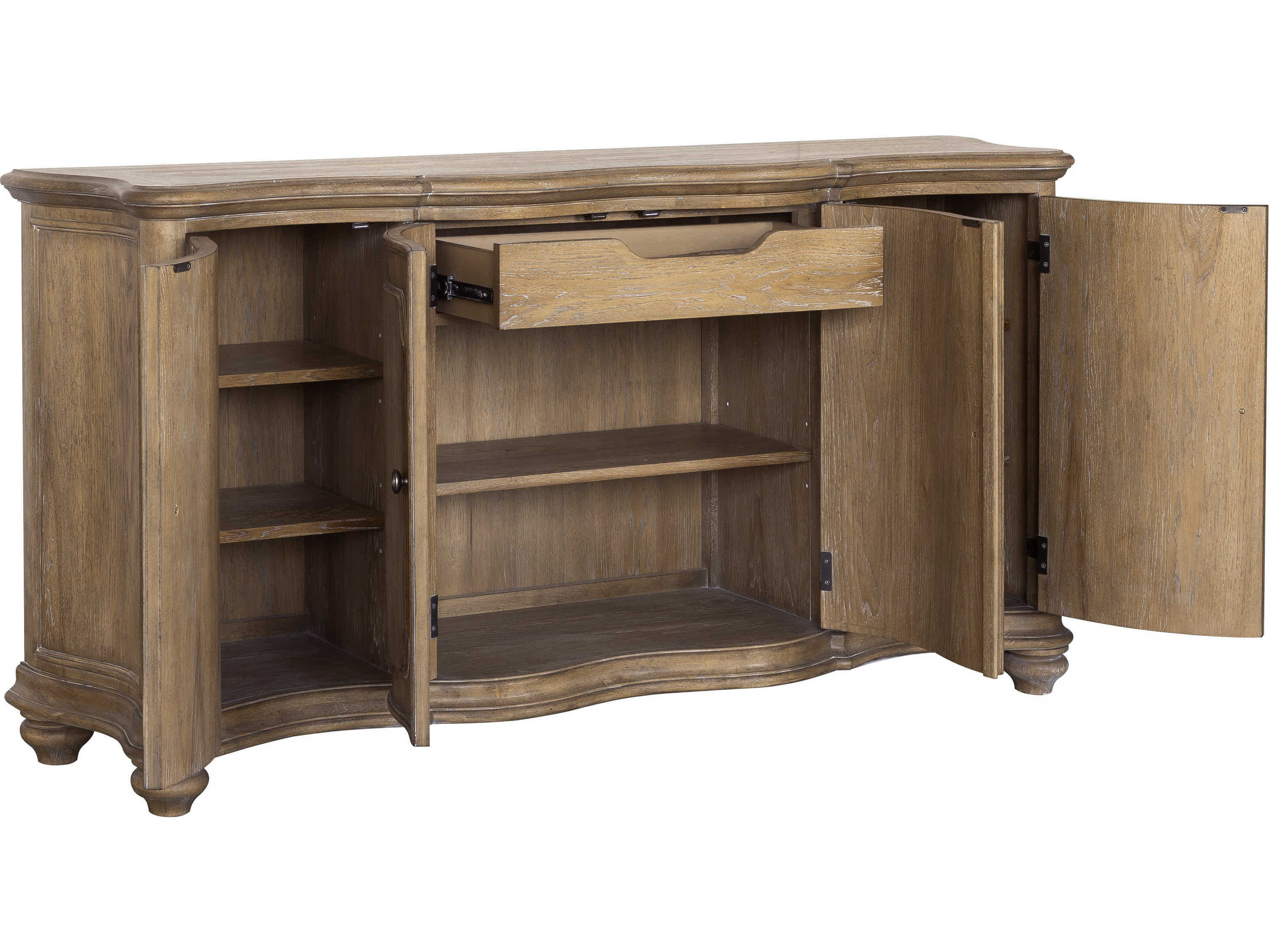 Pulaski Weston Hills 74" Hardwood Natural Sideboard
