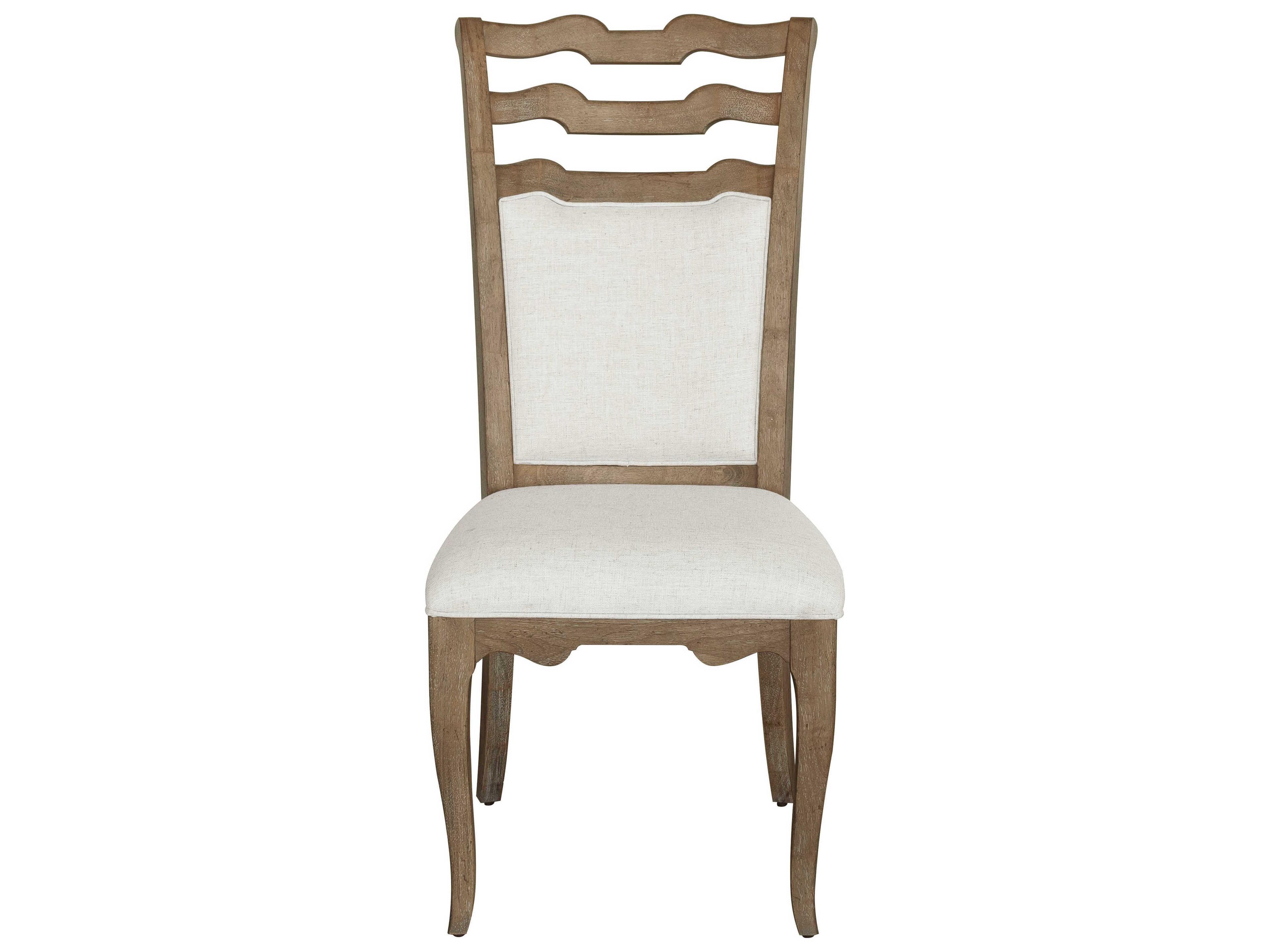 Pulaski Weston Hills Hardwood Beige Upholstered Side Dining Chair