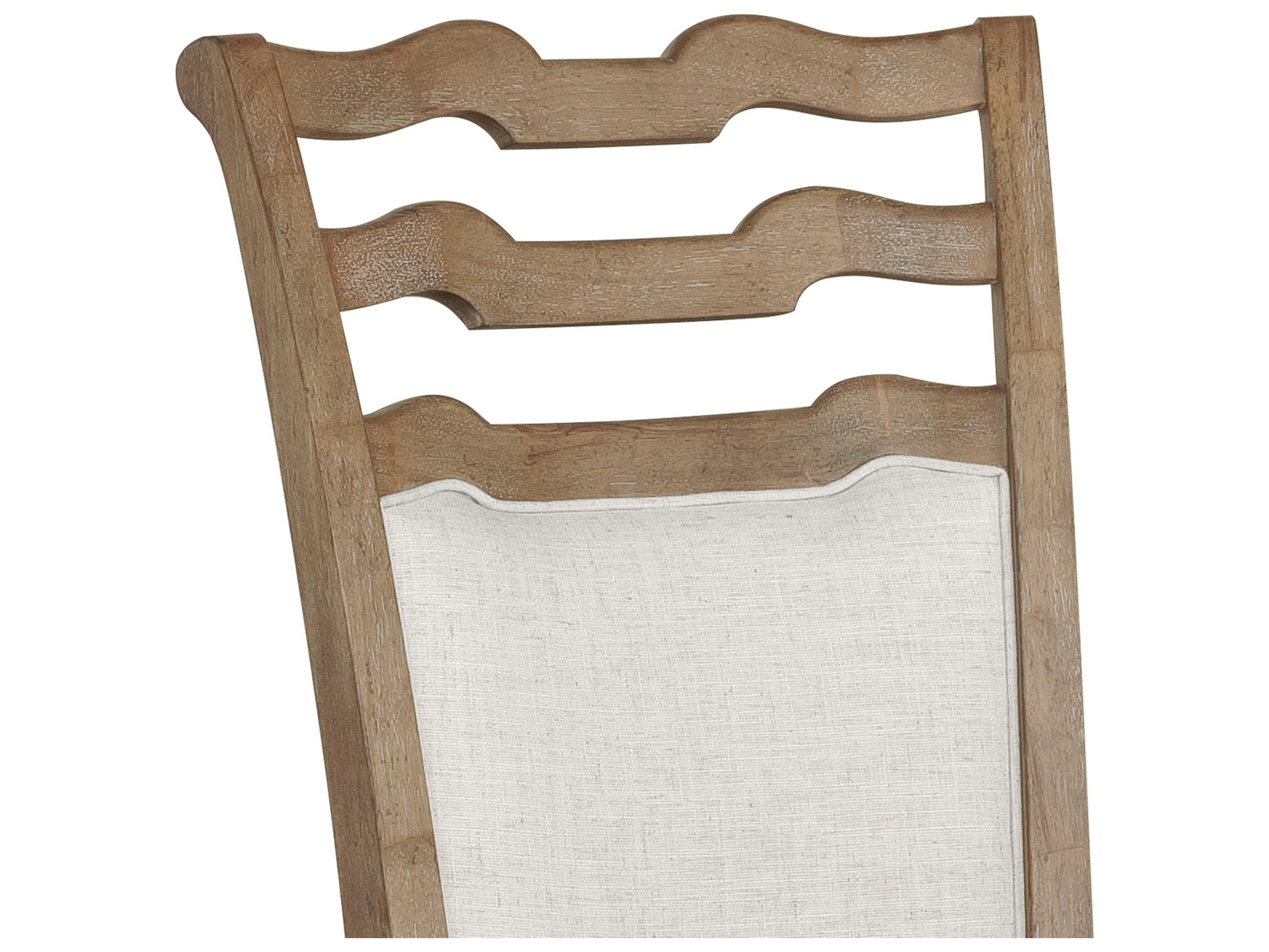 Pulaski Weston Hills Hardwood Beige Upholstered Side Dining Chair