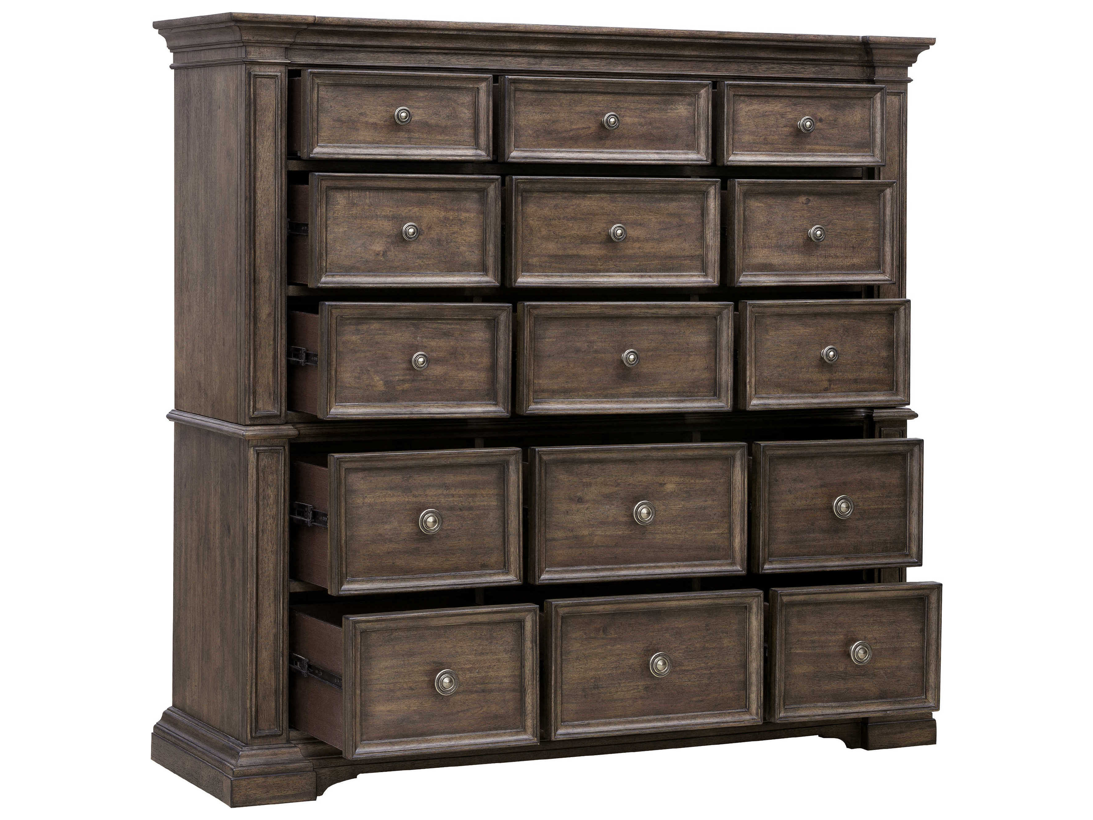 Pulaski Woodbury Cowboy Boots Brown Rubberwood Accent Chest