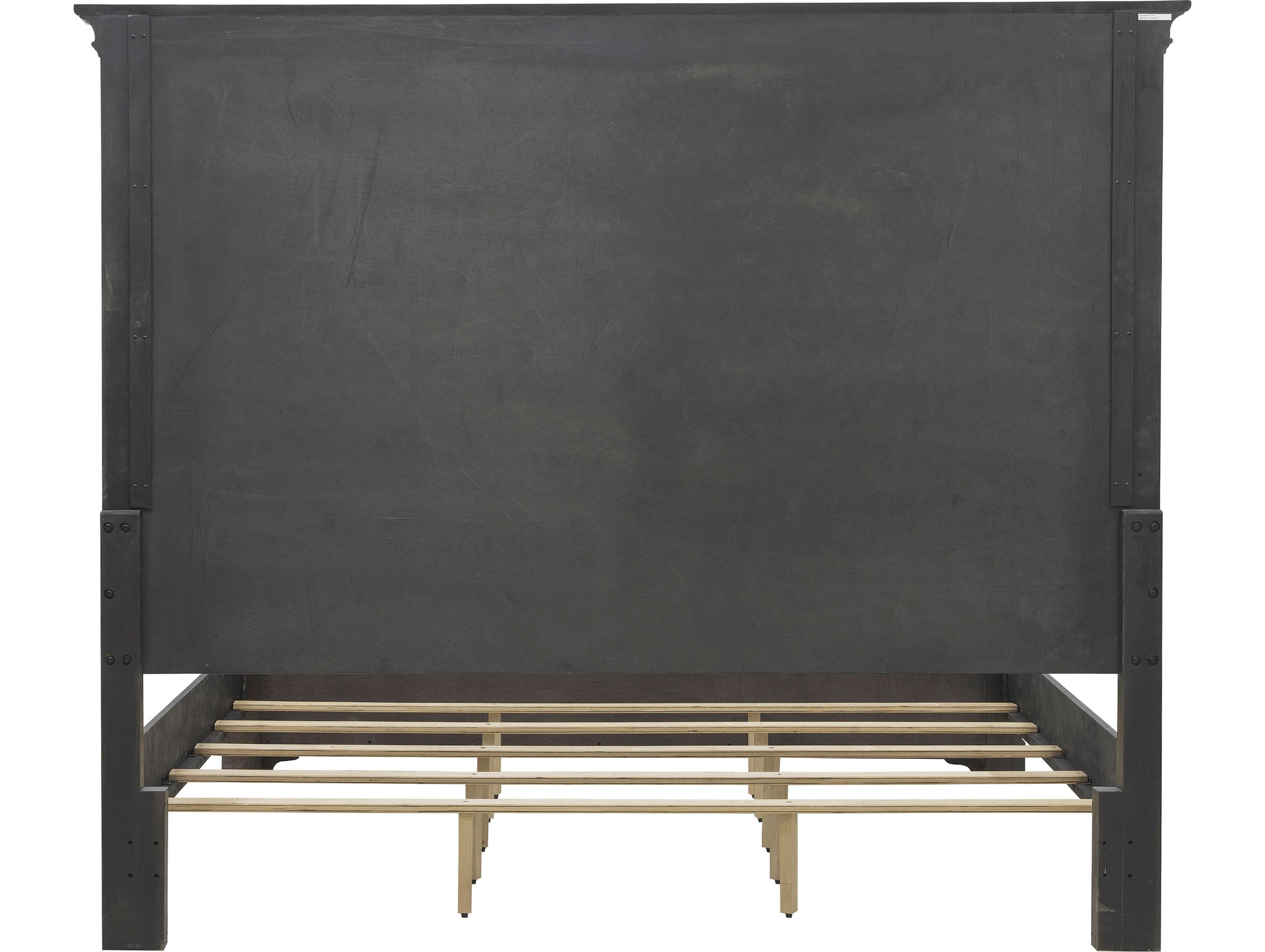 Pulaski Hickory Creek Brown Velvet Wood California King Panel Bed