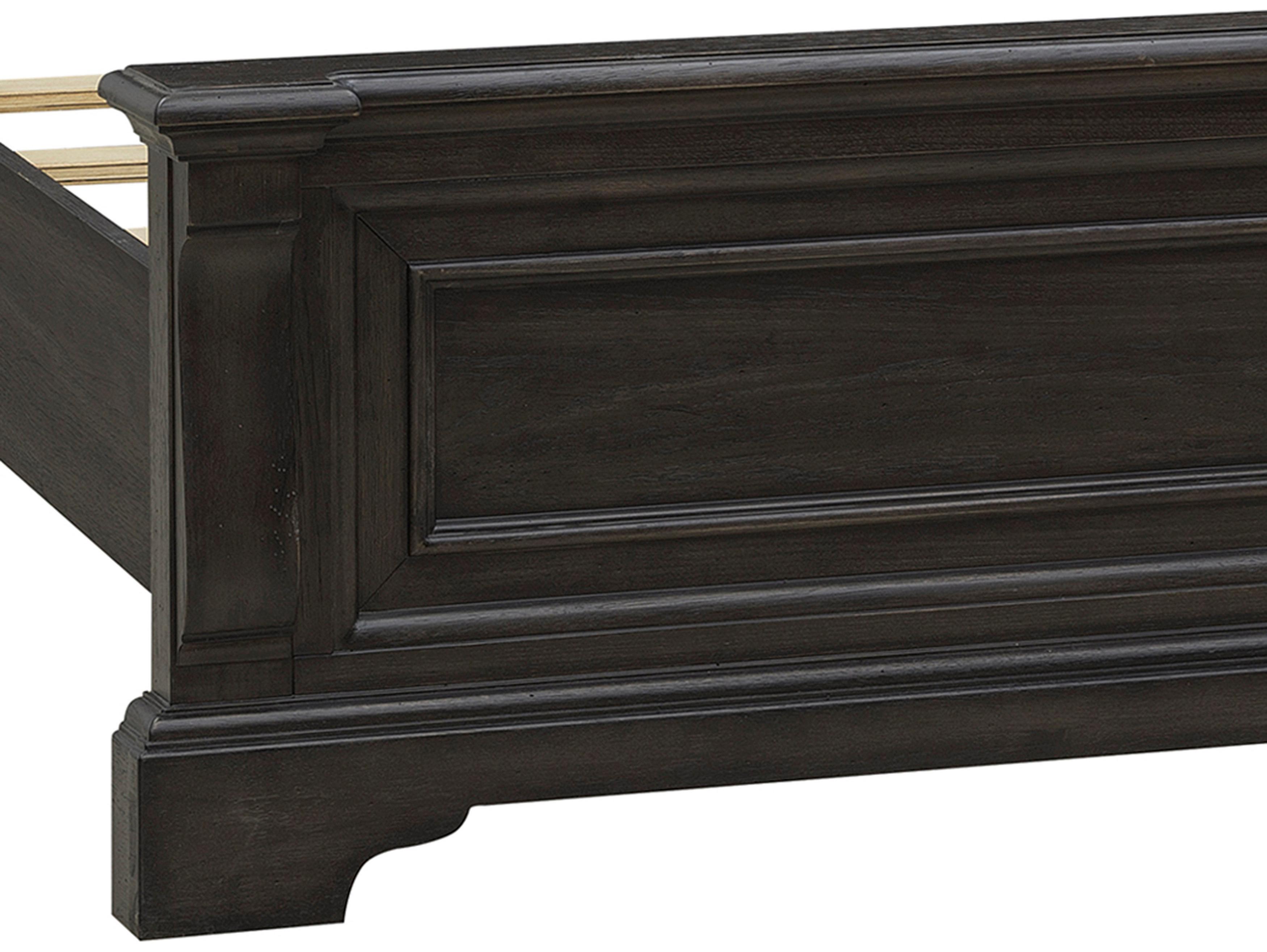 Pulaski Hickory Creek Brown Velvet Wood California King Panel Bed
