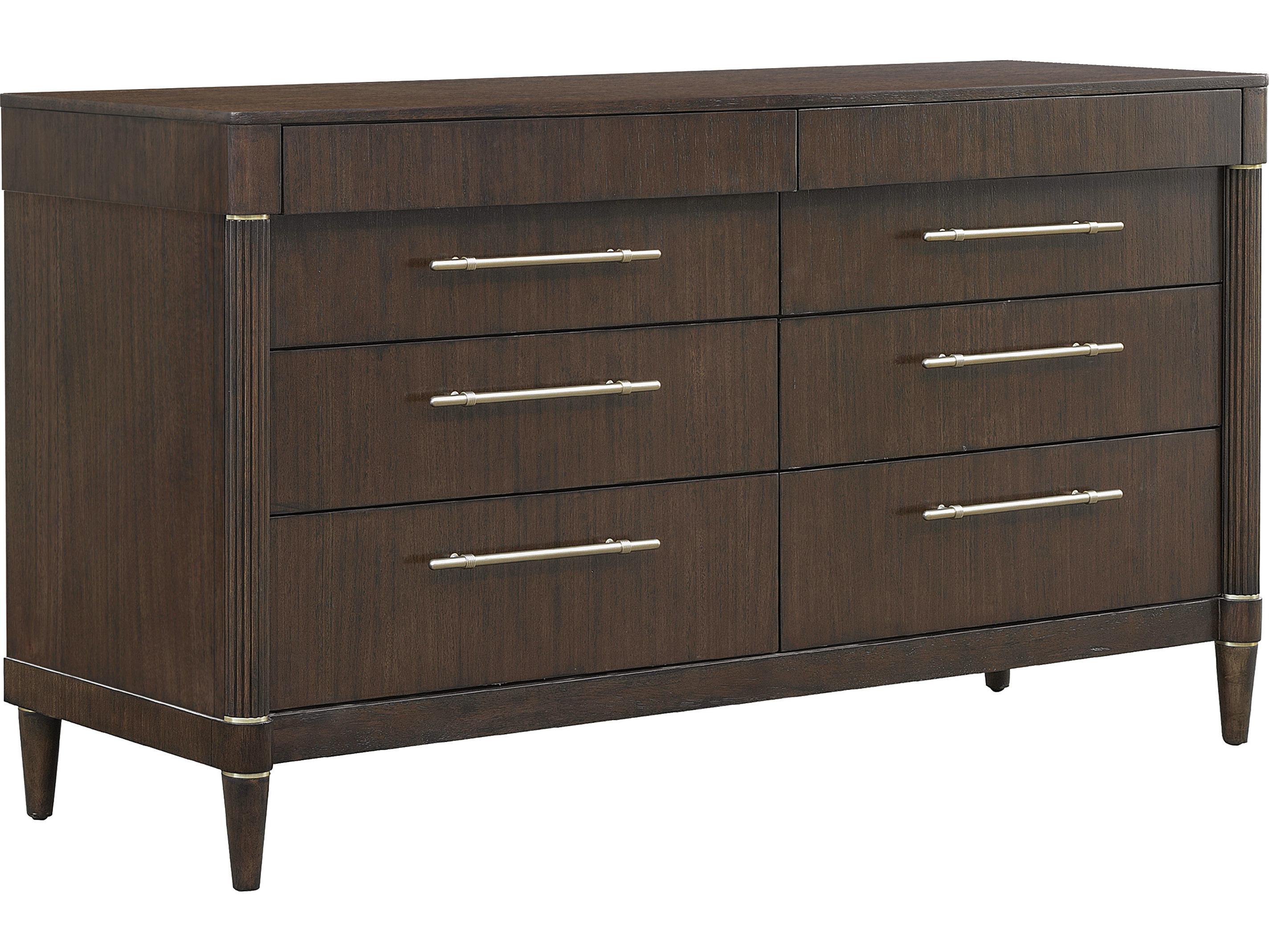 Pulaski Asher Park 7-Drawers Rubberwood Double Dresser
