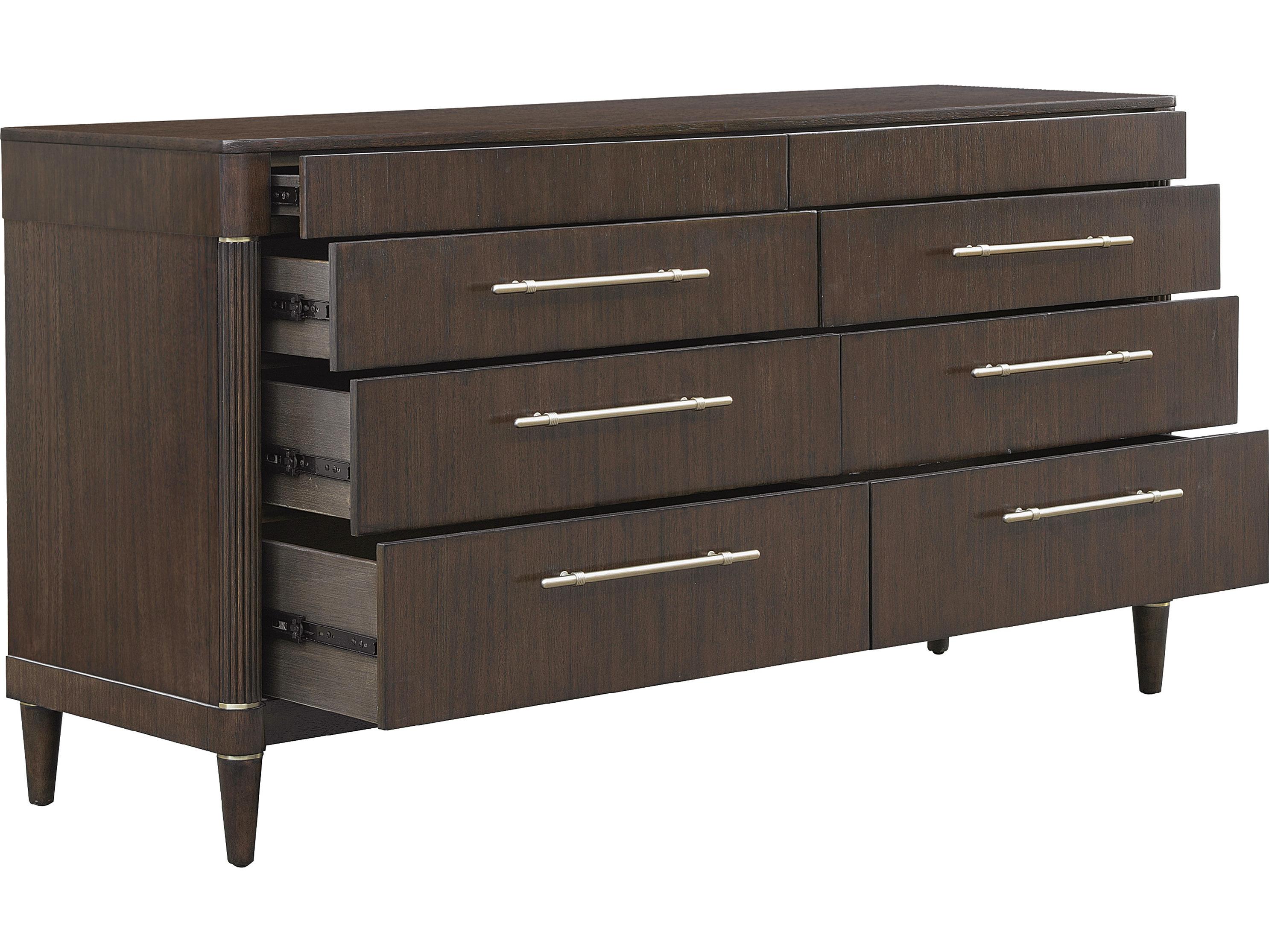 Pulaski Asher Park 7-Drawers Rubberwood Double Dresser