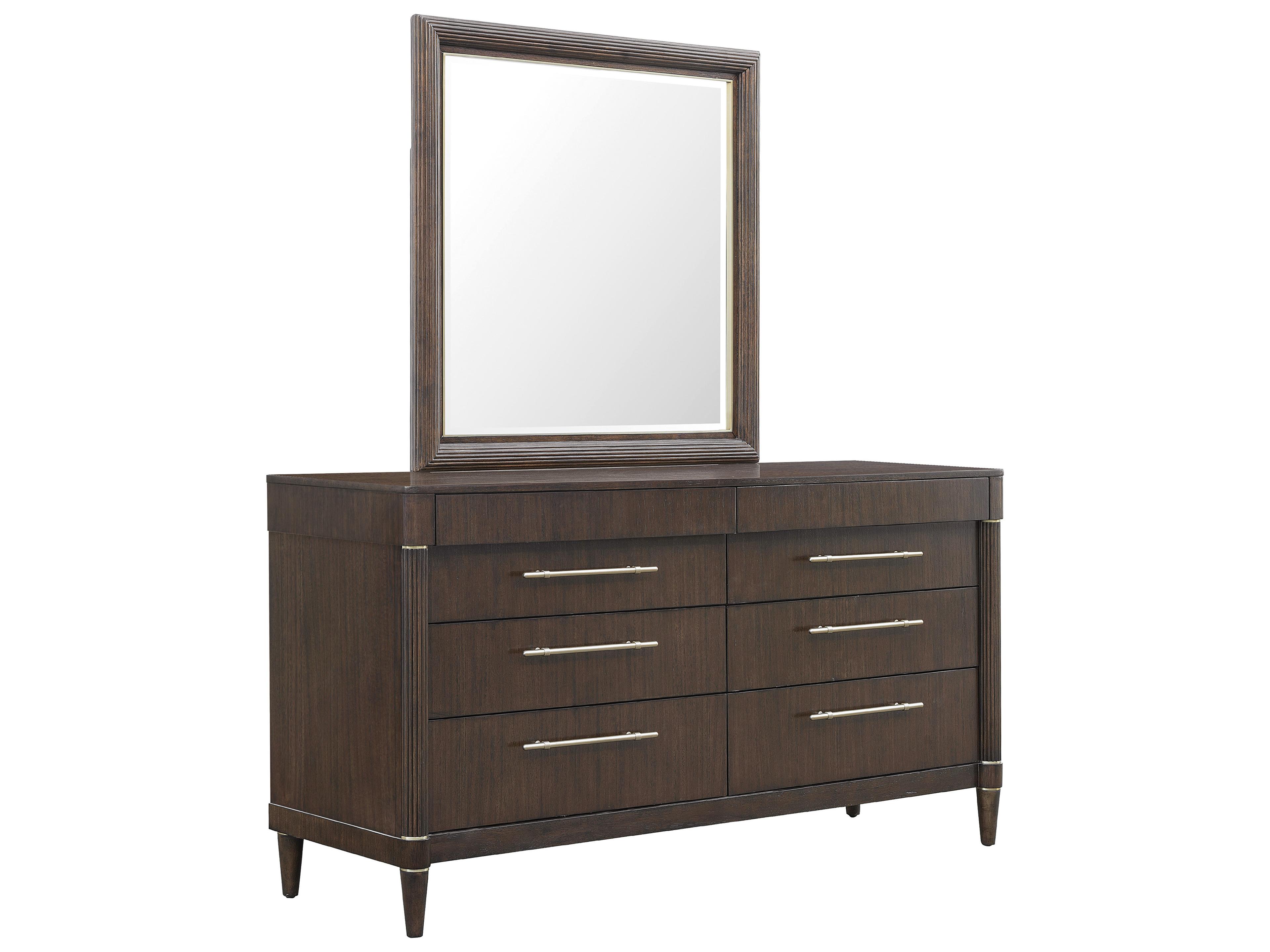 Pulaski Asher Park 7-Drawers Rubberwood Double Dresser