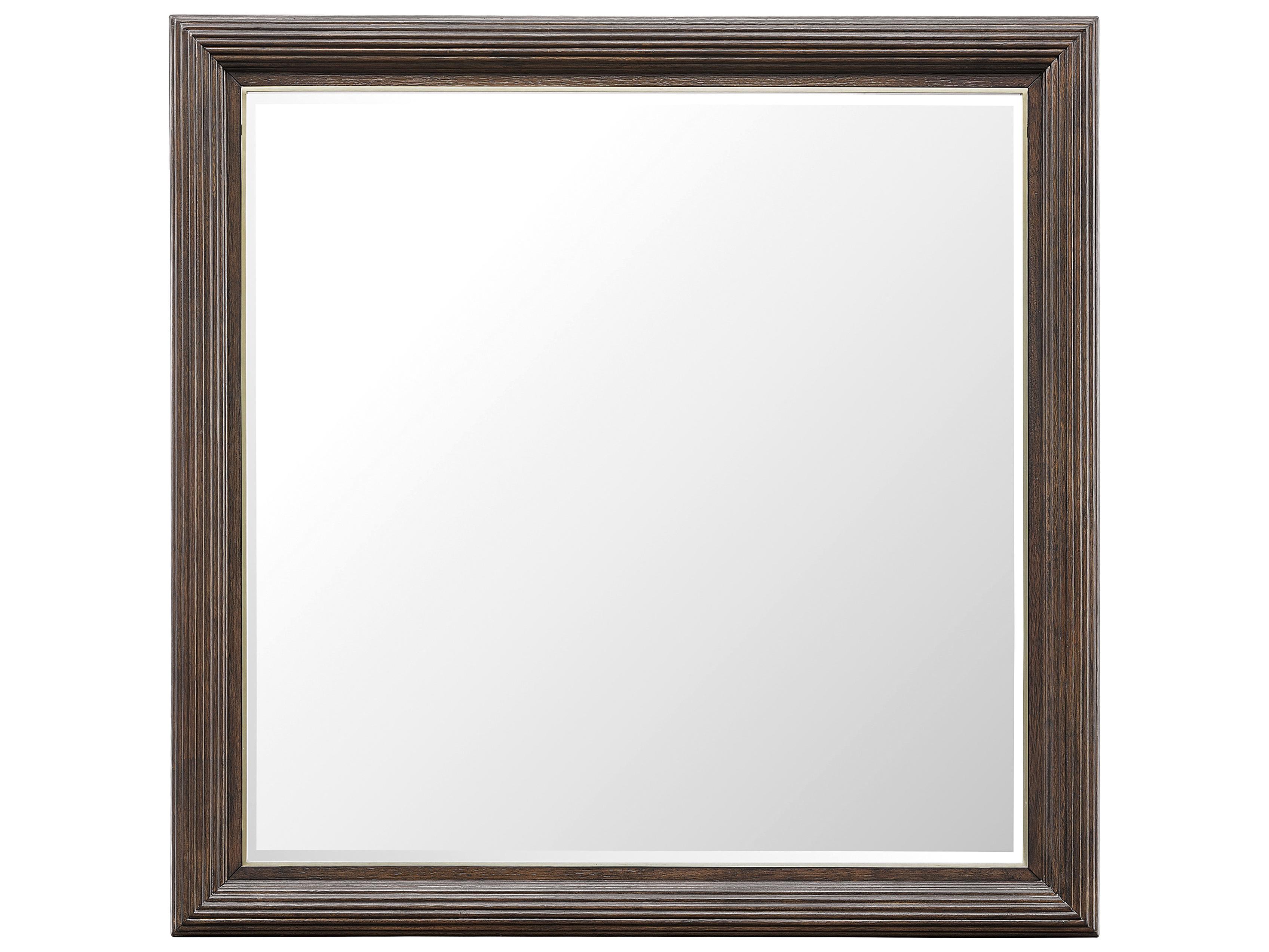 Pulaski Asher Park Piano Brown Dresser Mirror Square
