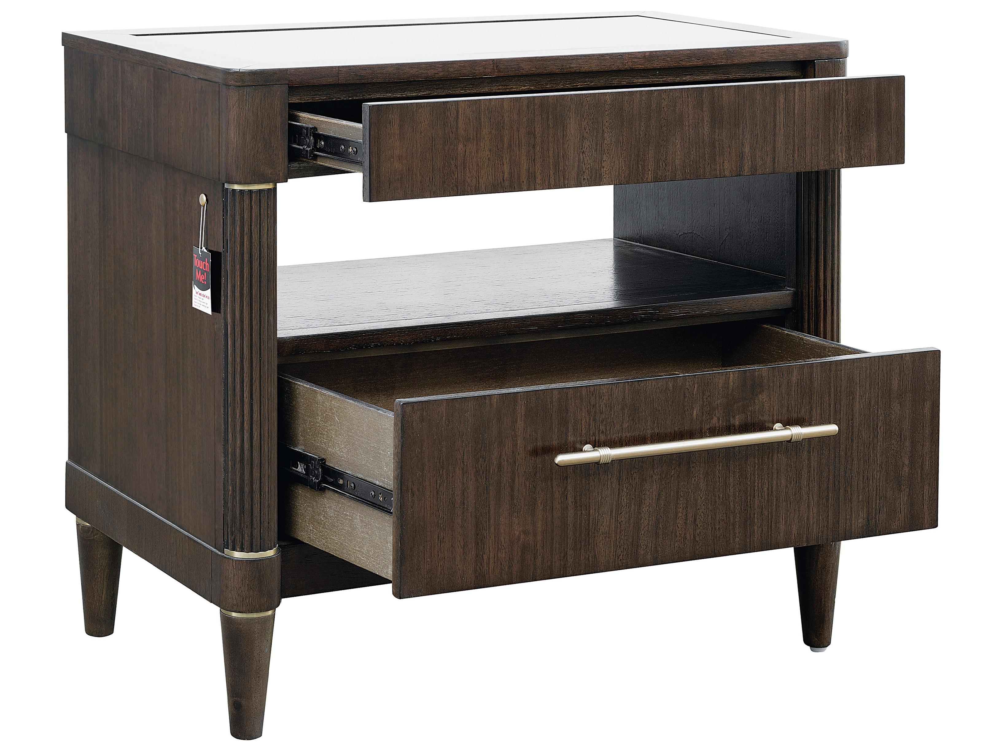 Pulaski Asher Park 1-Drawer Rubberwood Nightstand