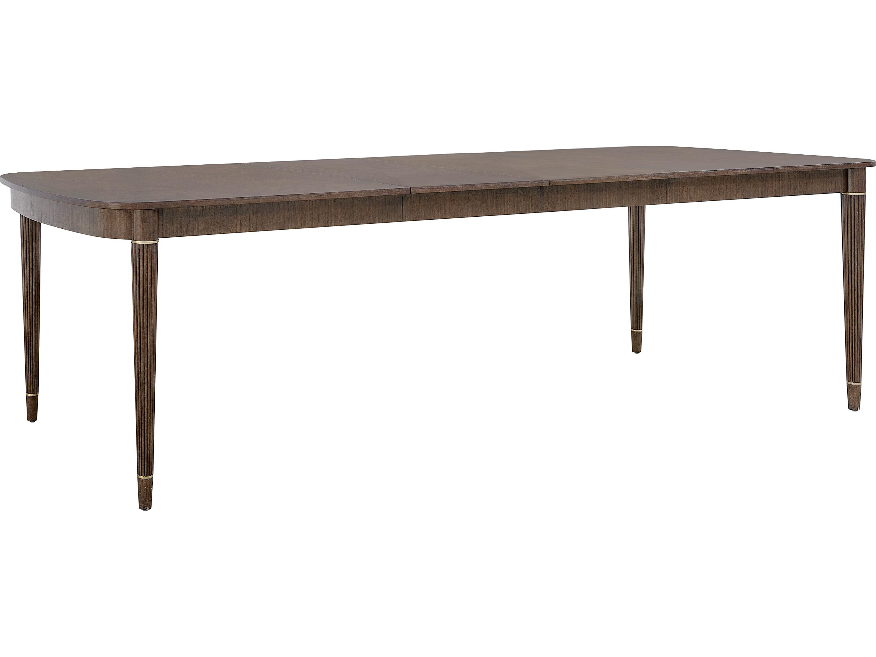 Pulaski Asher Park Rectangular Wood Piano Brown Dining Table