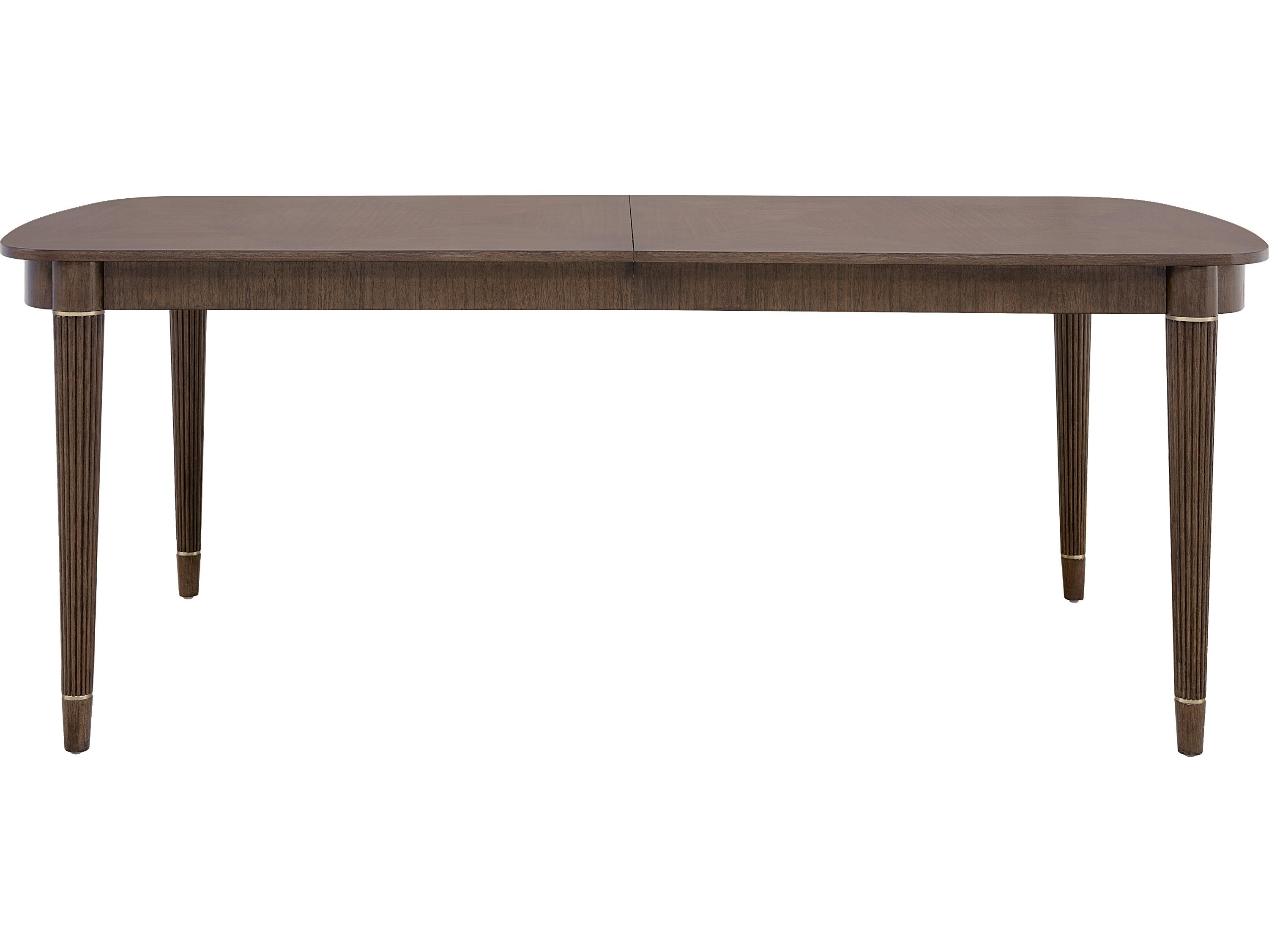 Pulaski Asher Park Rectangular Wood Piano Brown Dining Table