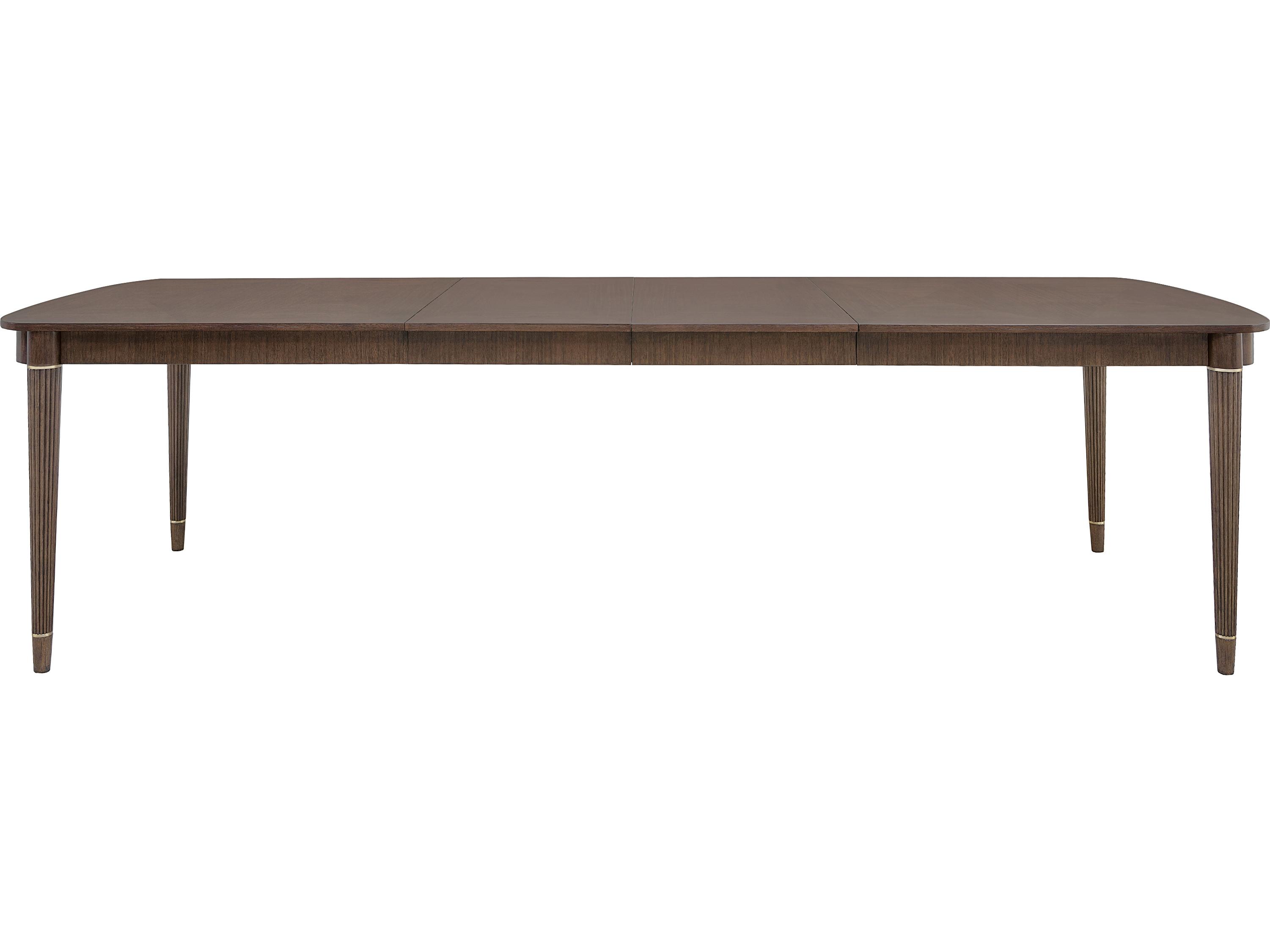 Pulaski Asher Park Rectangular Wood Piano Brown Dining Table