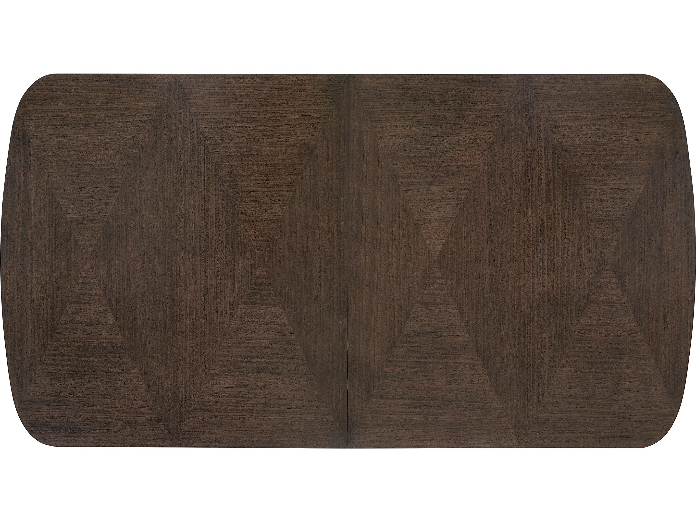 Pulaski Asher Park Rectangular Wood Piano Brown Dining Table