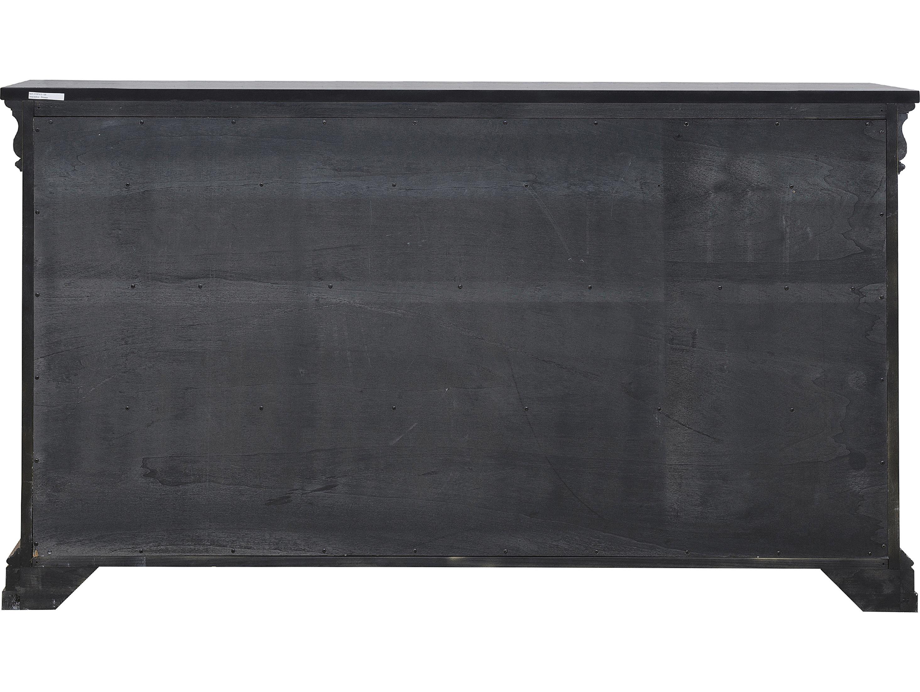 Pulaski Madison Ridge Brown Rubberwood Double Dresser