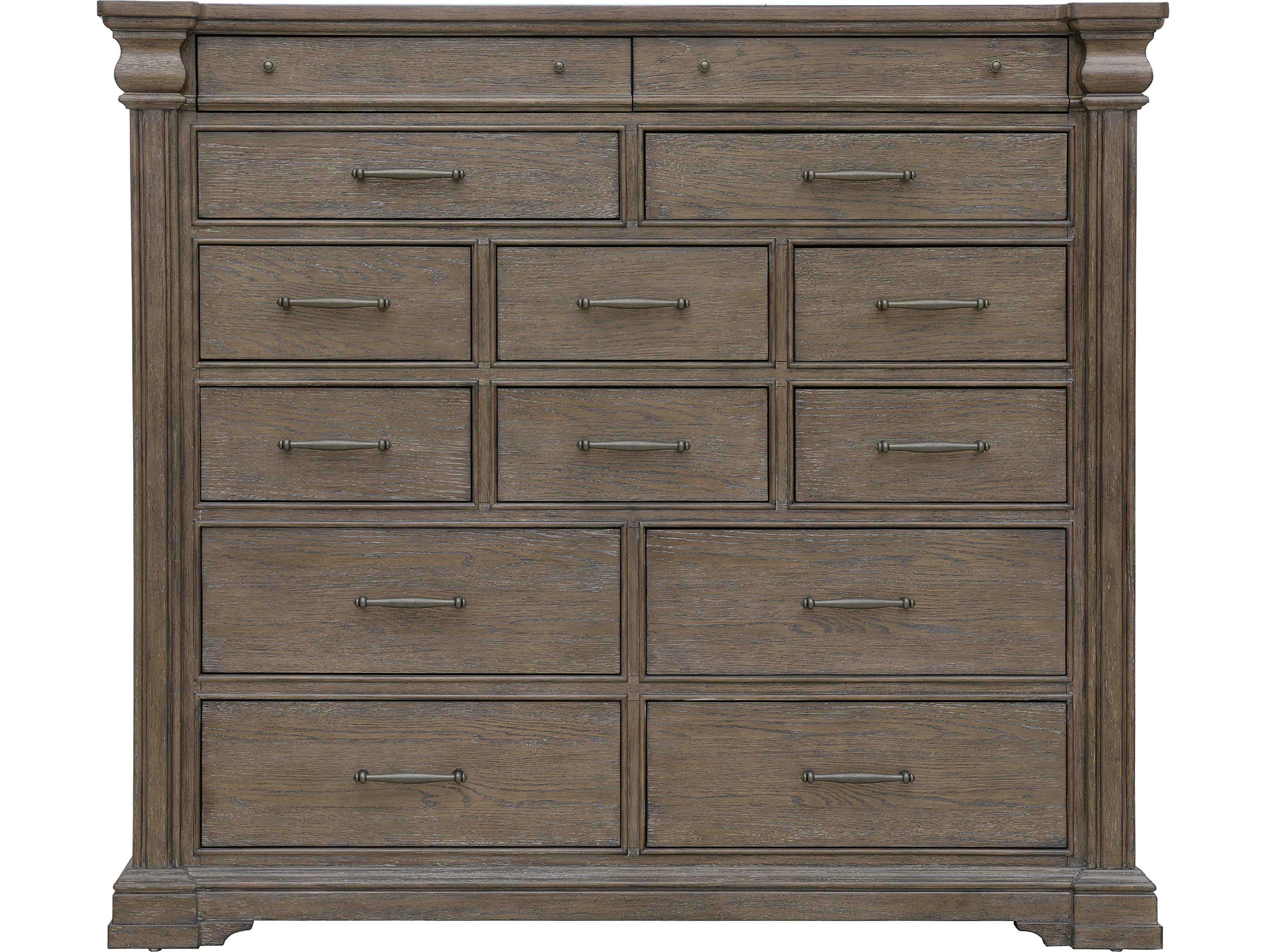 Pulaski Madison Ridge Brown Natural Bark Rubberwood Accent Chest