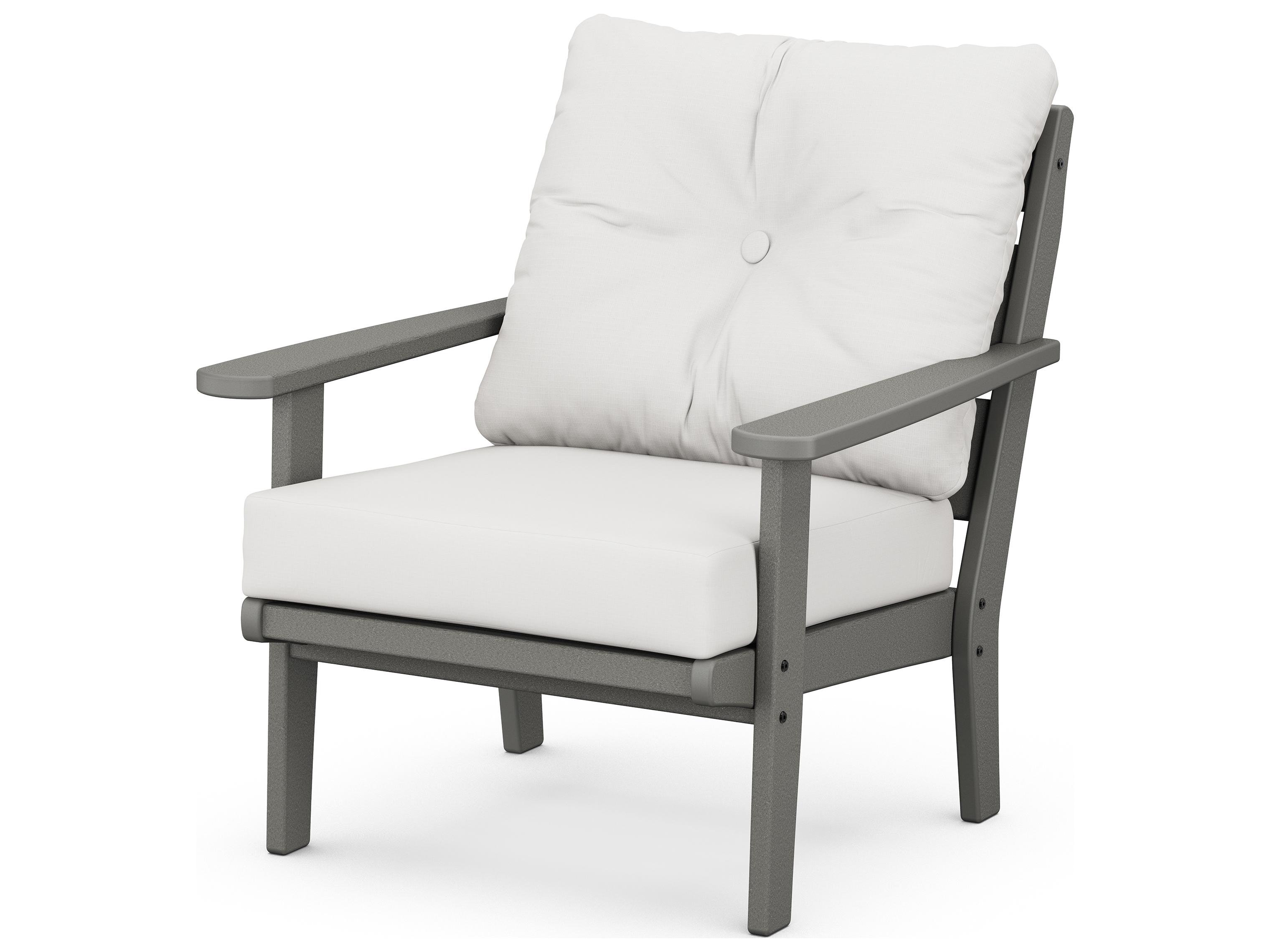 POLYWOOD® Lakeside Recycled Plastic Deep Seating Outdoor Lounge Chair