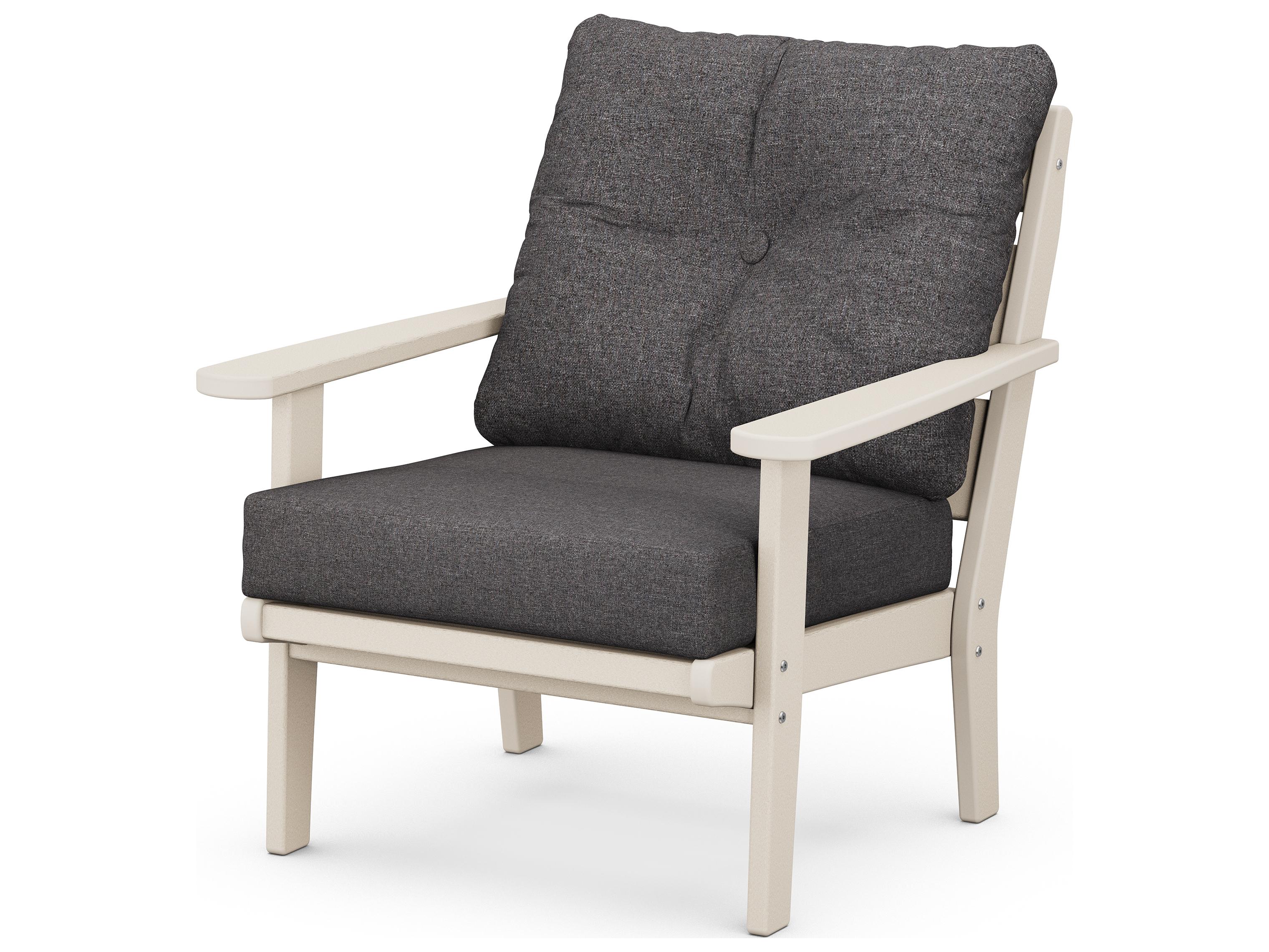 POLYWOOD® Lakeside Recycled Plastic Deep Seating Outdoor Lounge Chair