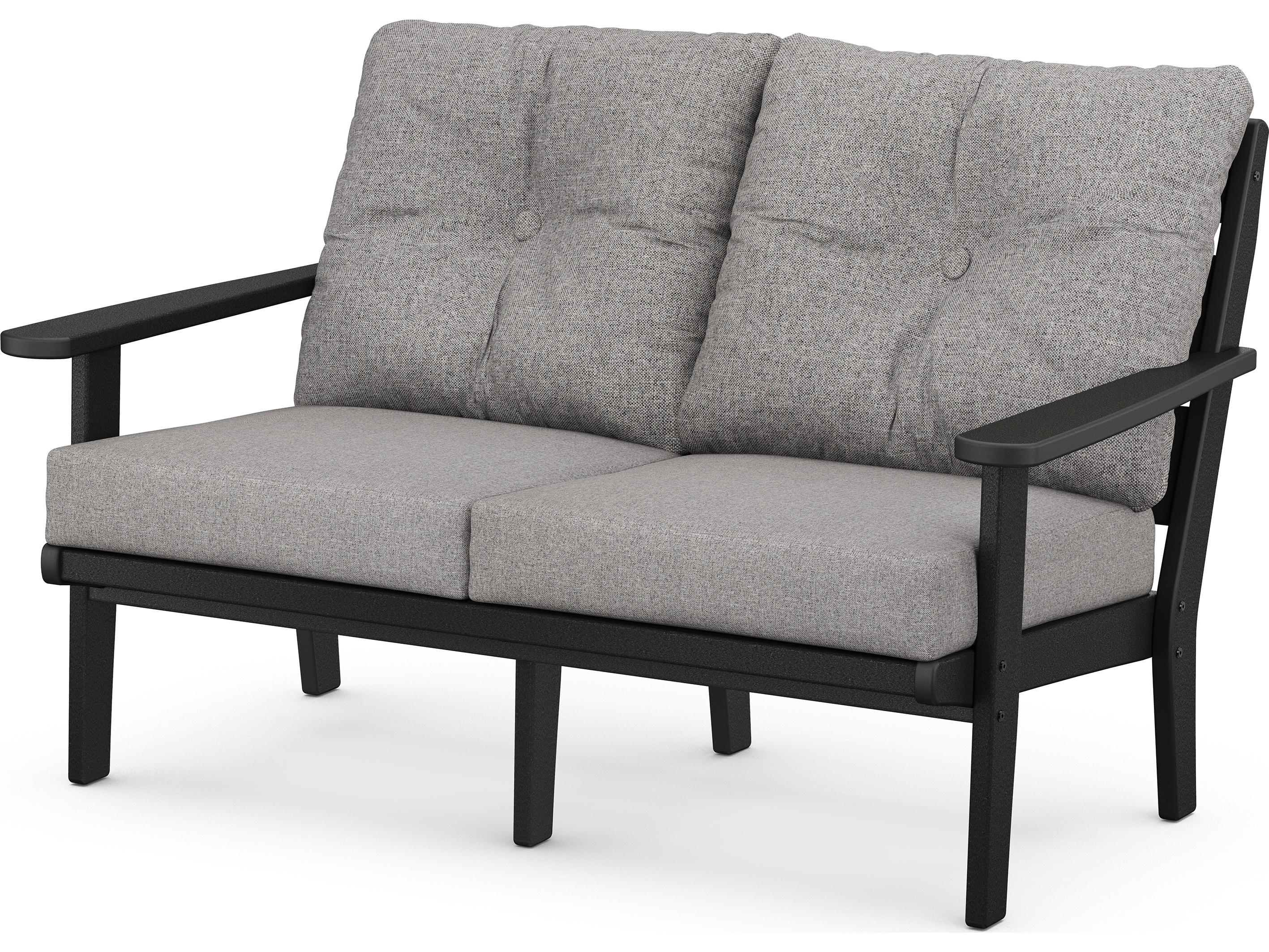 POLYWOOD® Lakeside Recycled Plastic Deep Seating Patio Loveseat