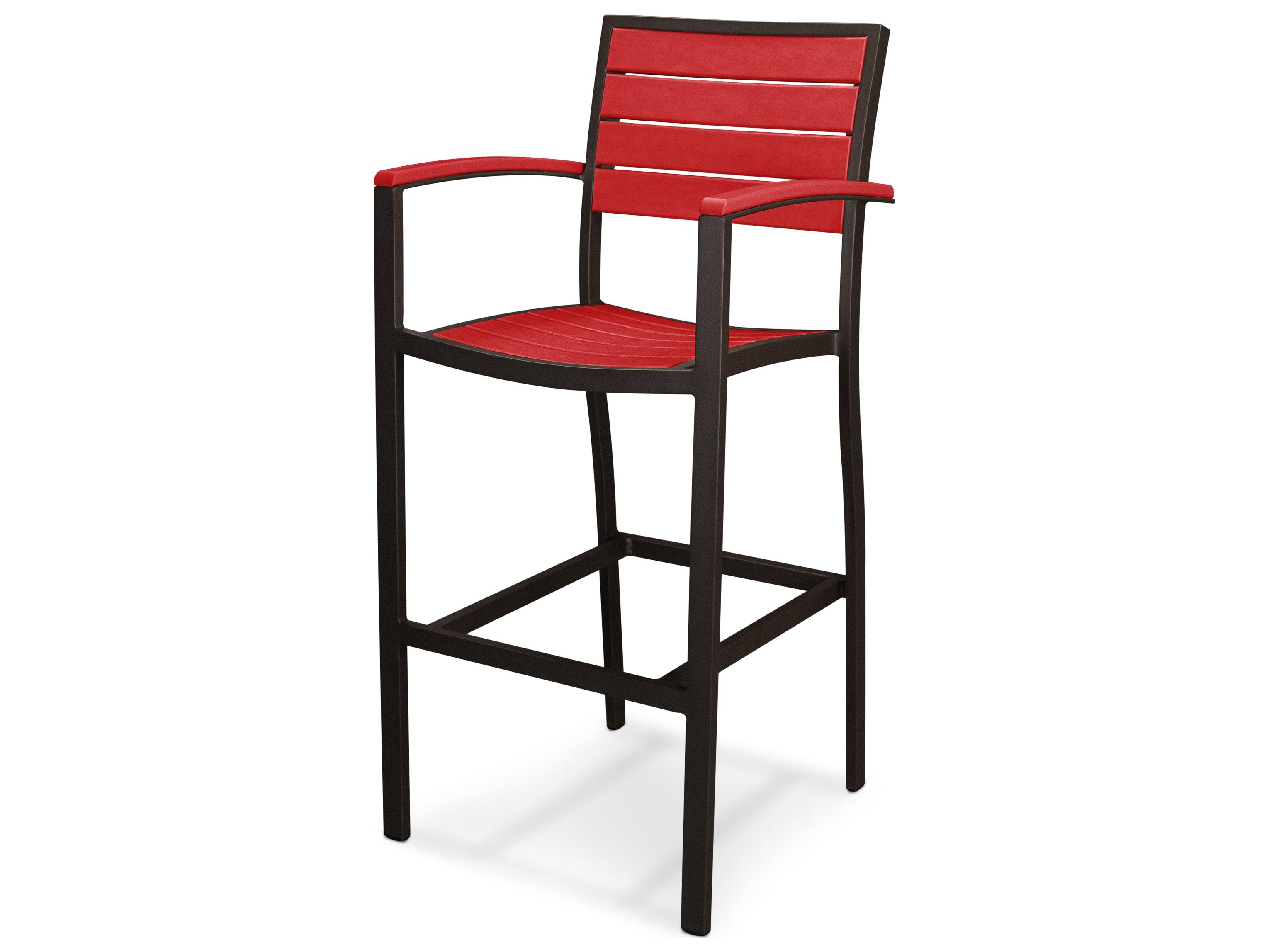 POLYWOOD® Euro Bar Arm Chair Seat Replacement Cushion