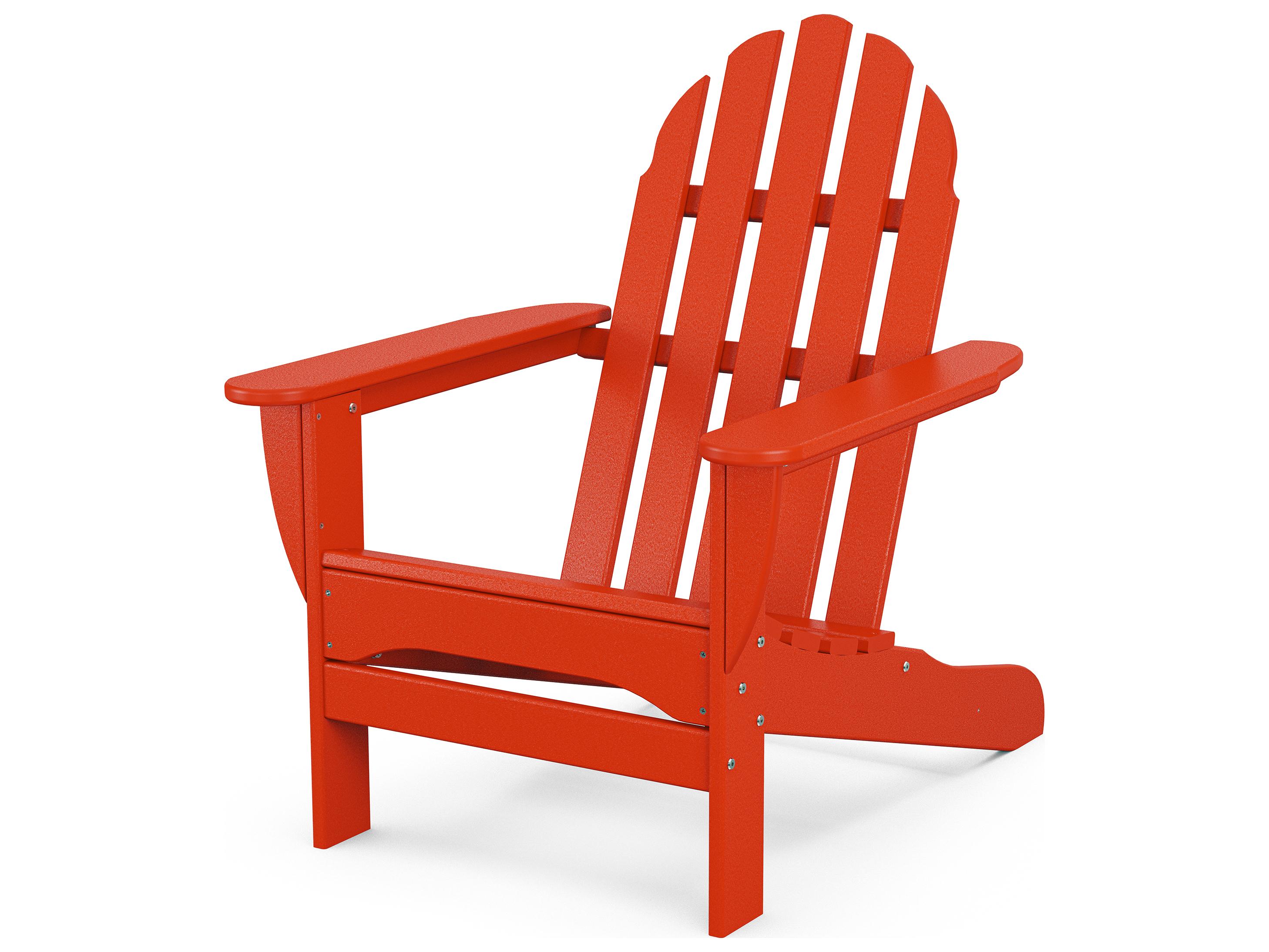 POLYWOOD® Classic Adirondack Recycled Plastic Chair