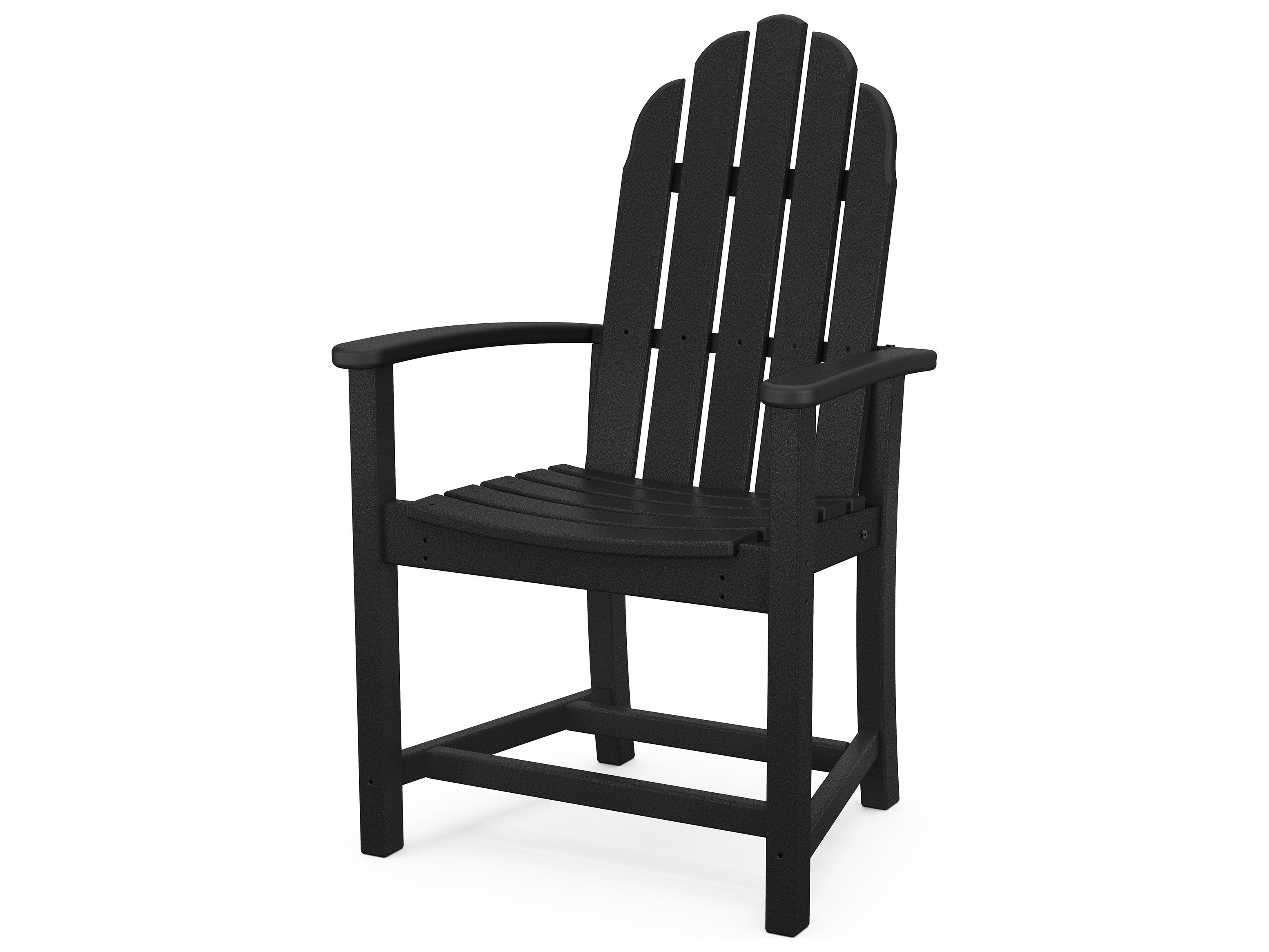 POLYWOOD® Classic Adirondack Recycled Plastic Outdoor Dining Chair