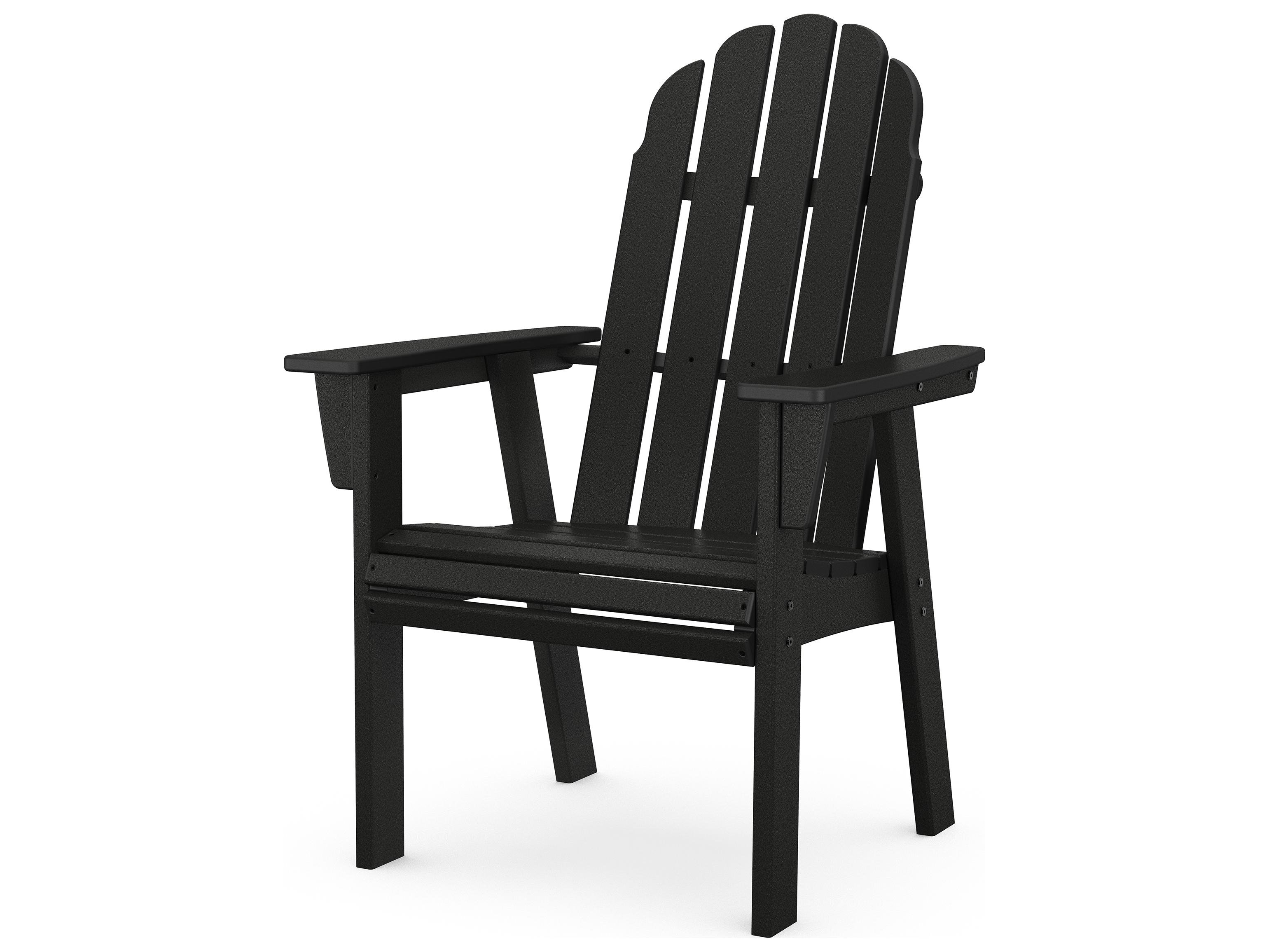 POLYWOOD® Vineyard Adirondack Recycled Plastic Dining Chair