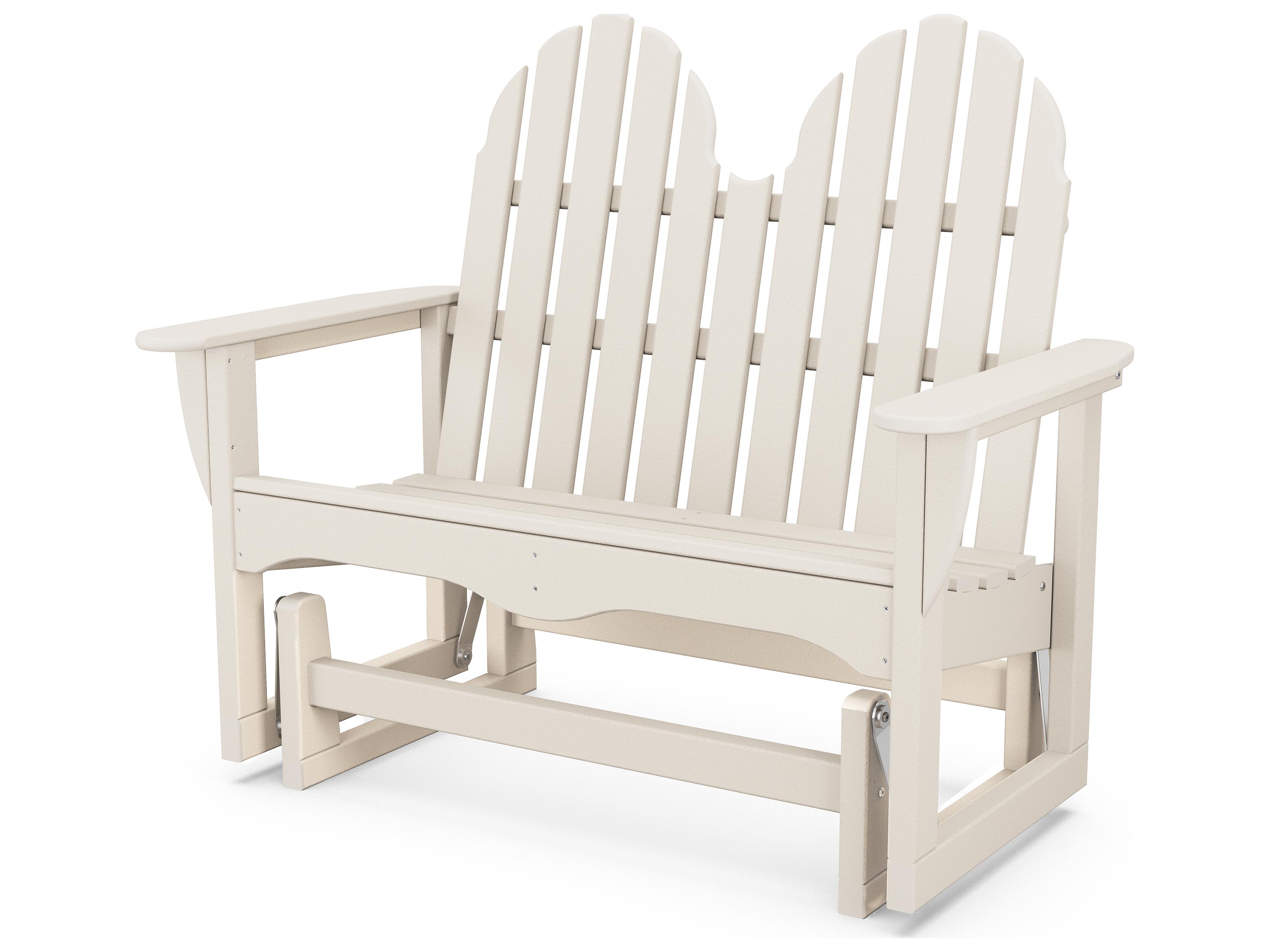 POLYWOOD® Classic Adirondack Recycled Plastic 48 Glider