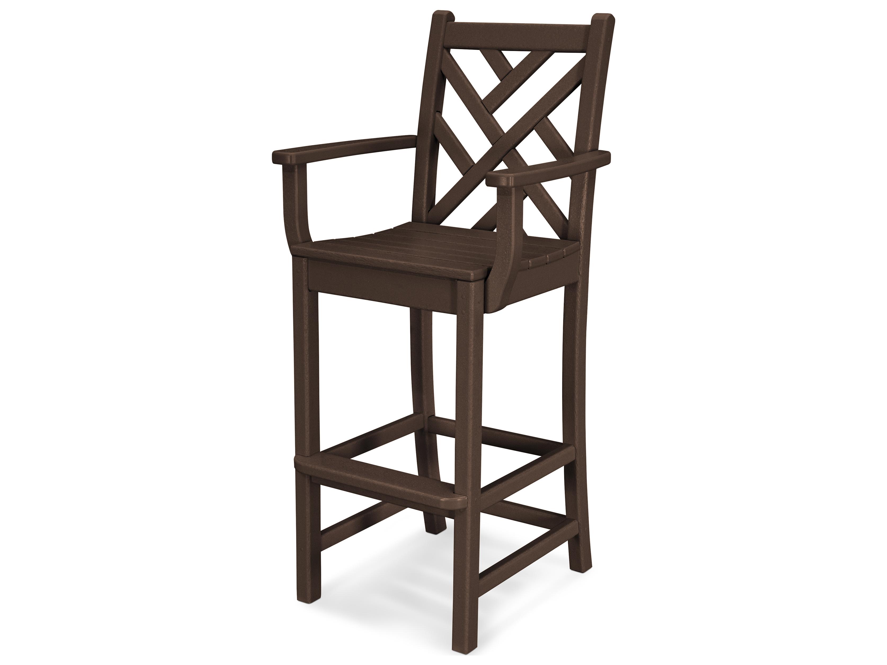 POLYWOOD® Chippendale Bar Chair Seat Replacement Cushion