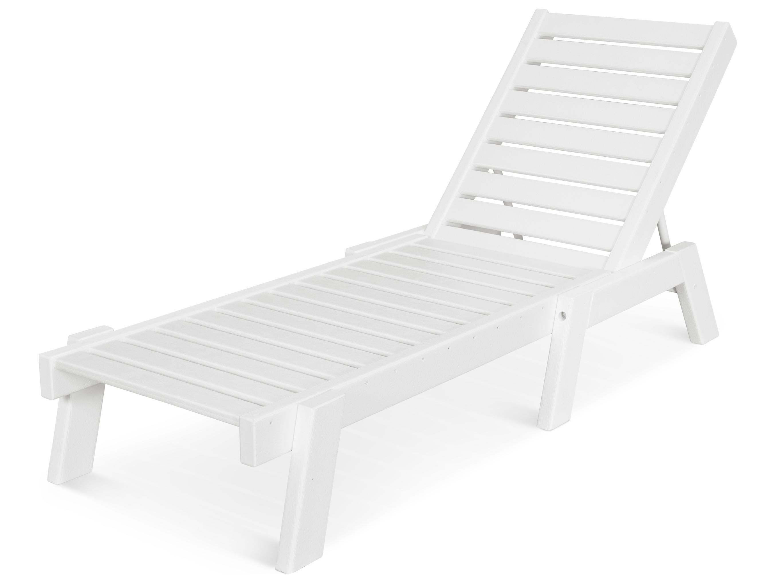 POLYWOOD® Captain Chaise Lounge Set Replacement Cushions