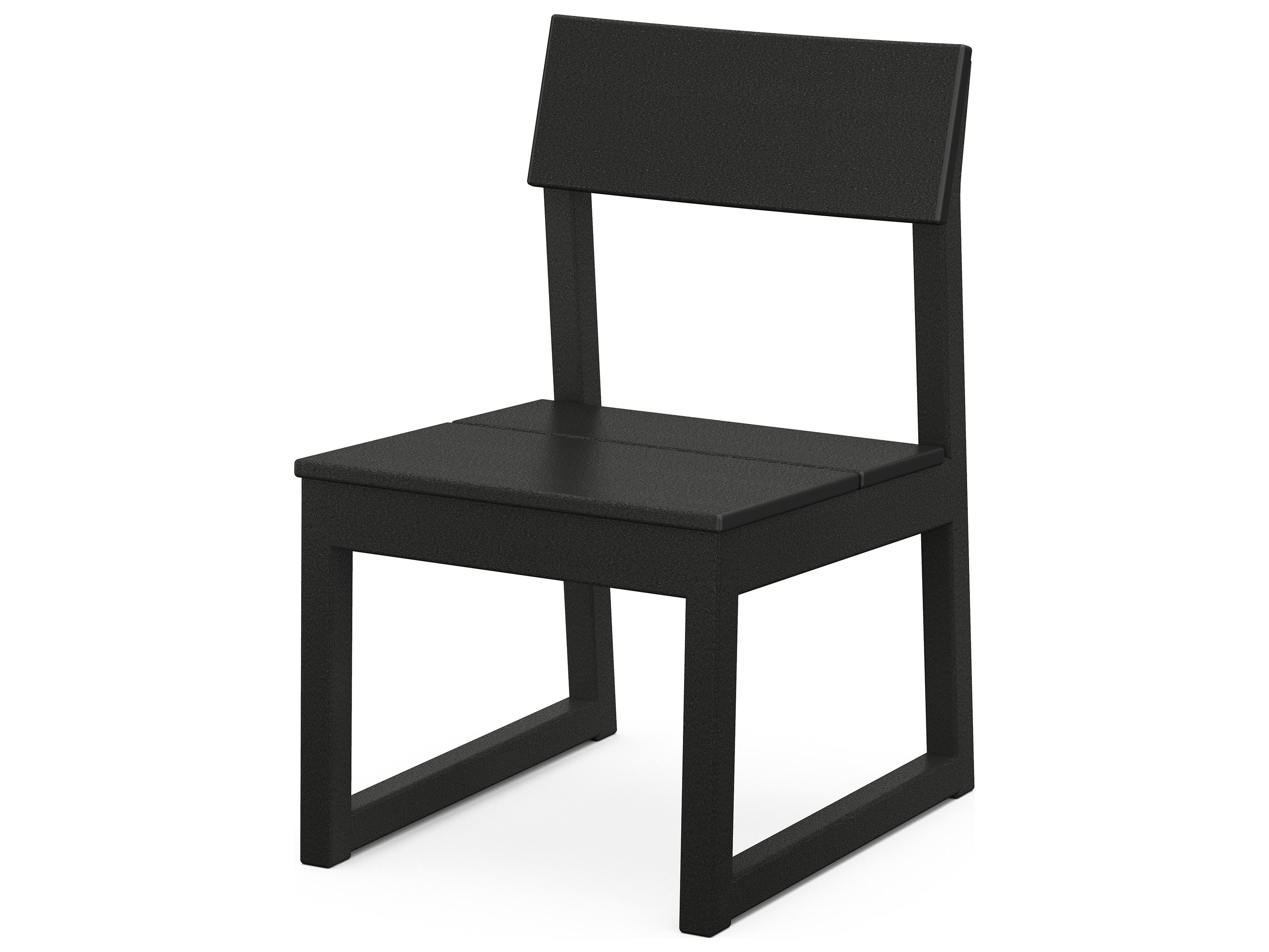POLYWOOD® Edge Recycled Plastic Patio Dining Side Chair