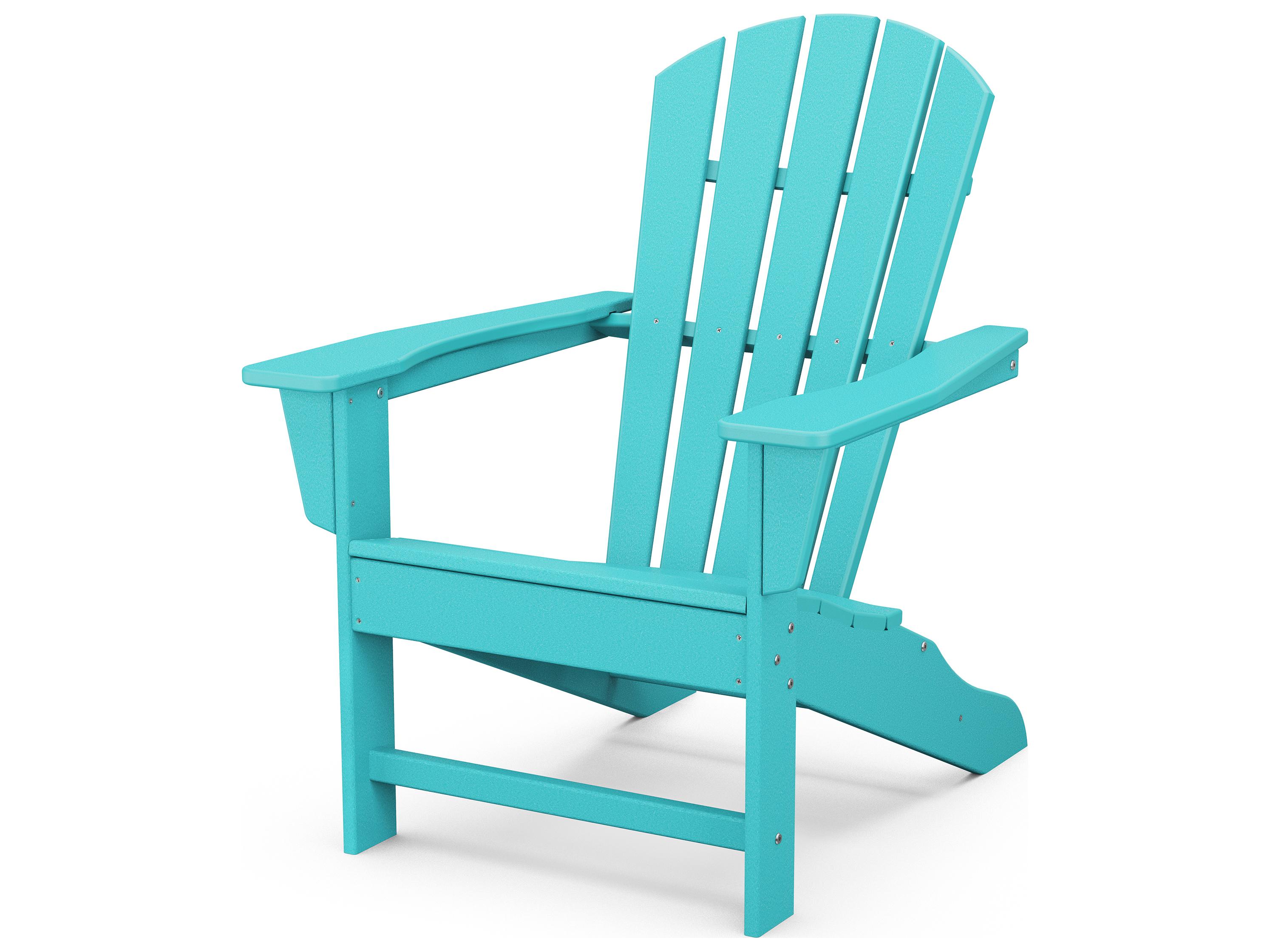 POLYWOOD® Palm Coast Recycled Plastic Patio Adirondack Chair
