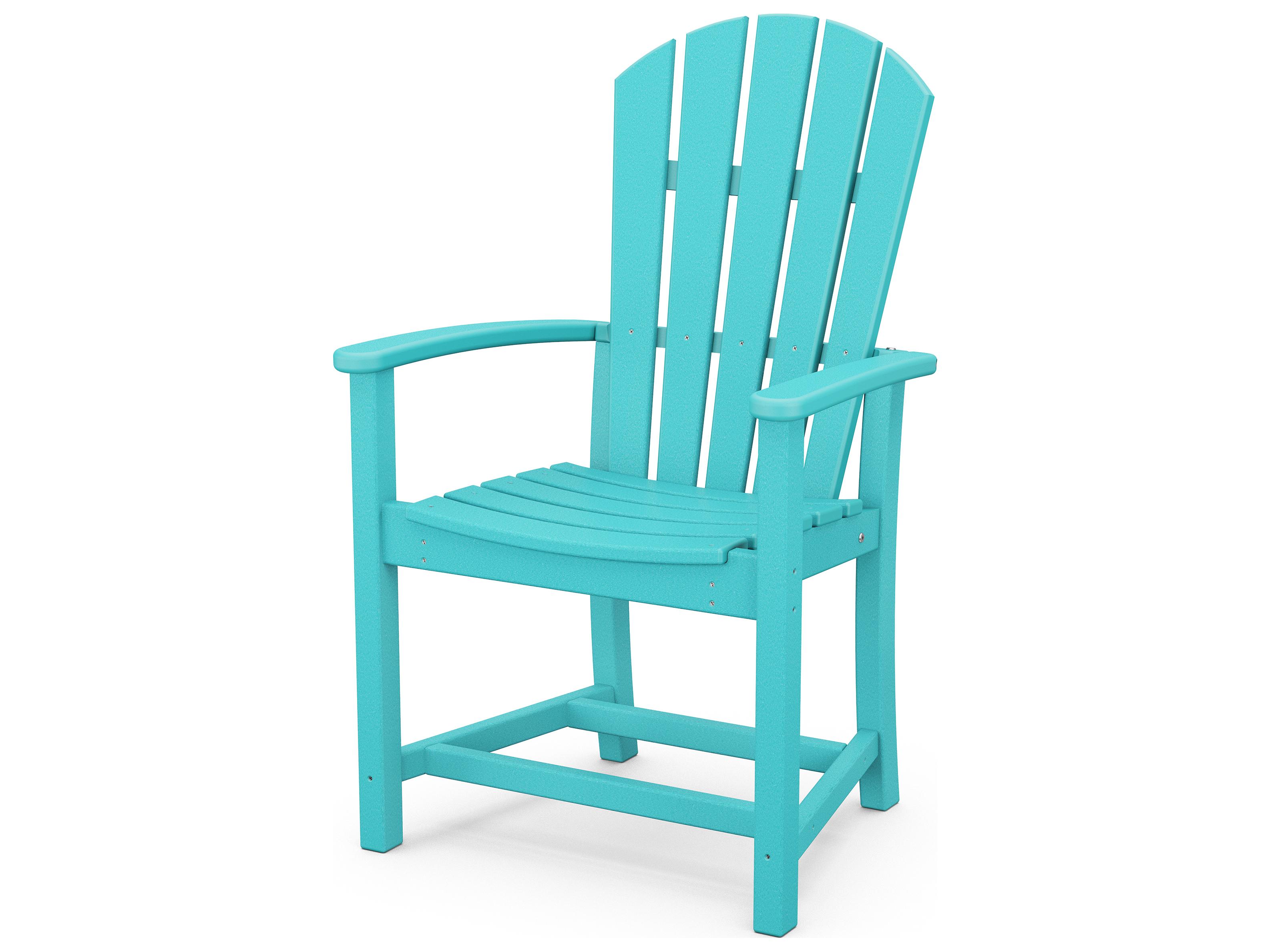 POLYWOOD® Palm Coast Recycled Plastic Outdoor Dining Chair