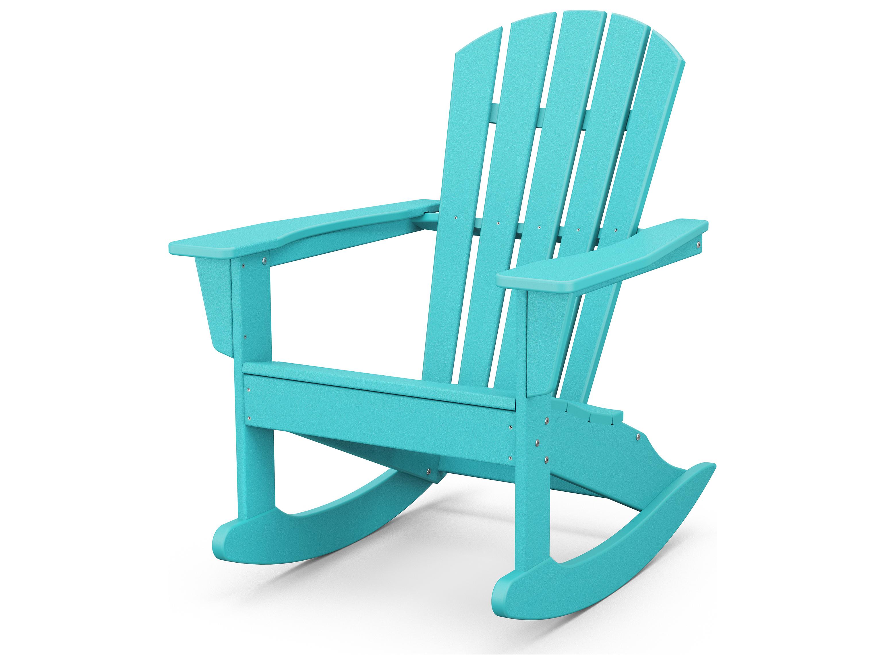 POLYWOOD® Palm Coast Recycled Plastic Outdoor Patio Adirondack Chair