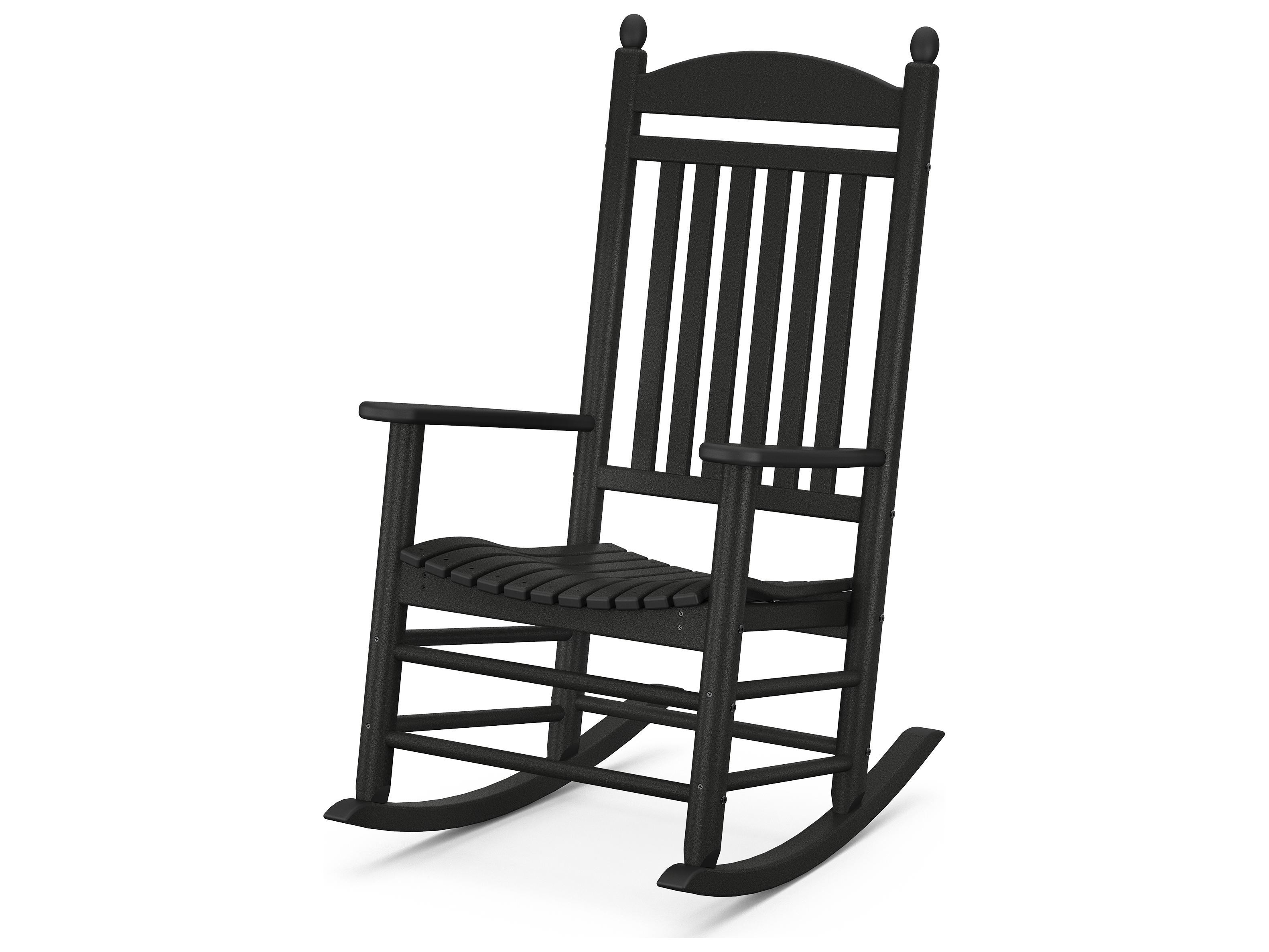 POLYWOOD® Jefferson Recycled Plastic Rocker Patio Lounge Chair
