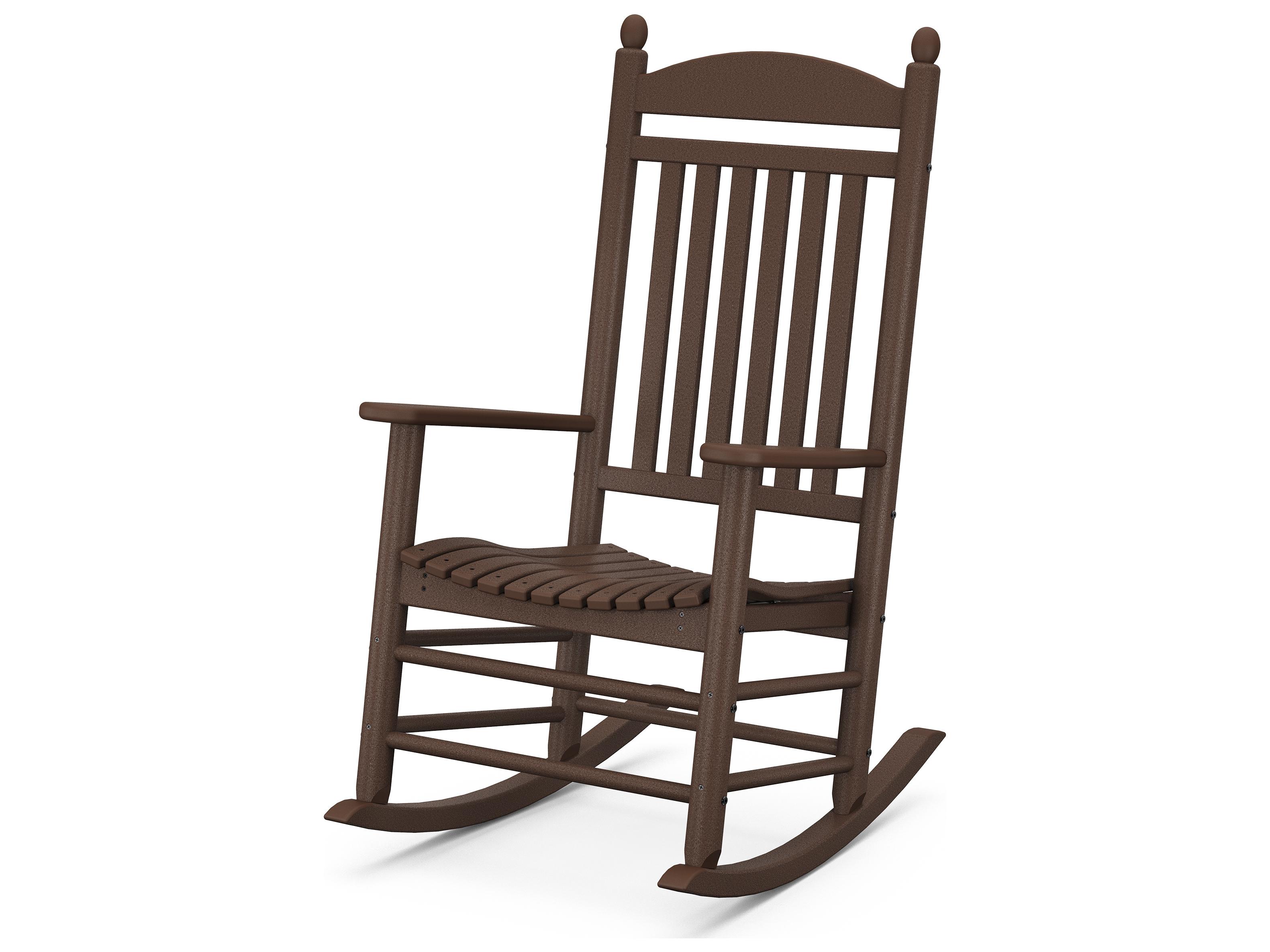POLYWOOD® Jefferson Recycled Plastic Rocker Patio Lounge Chair