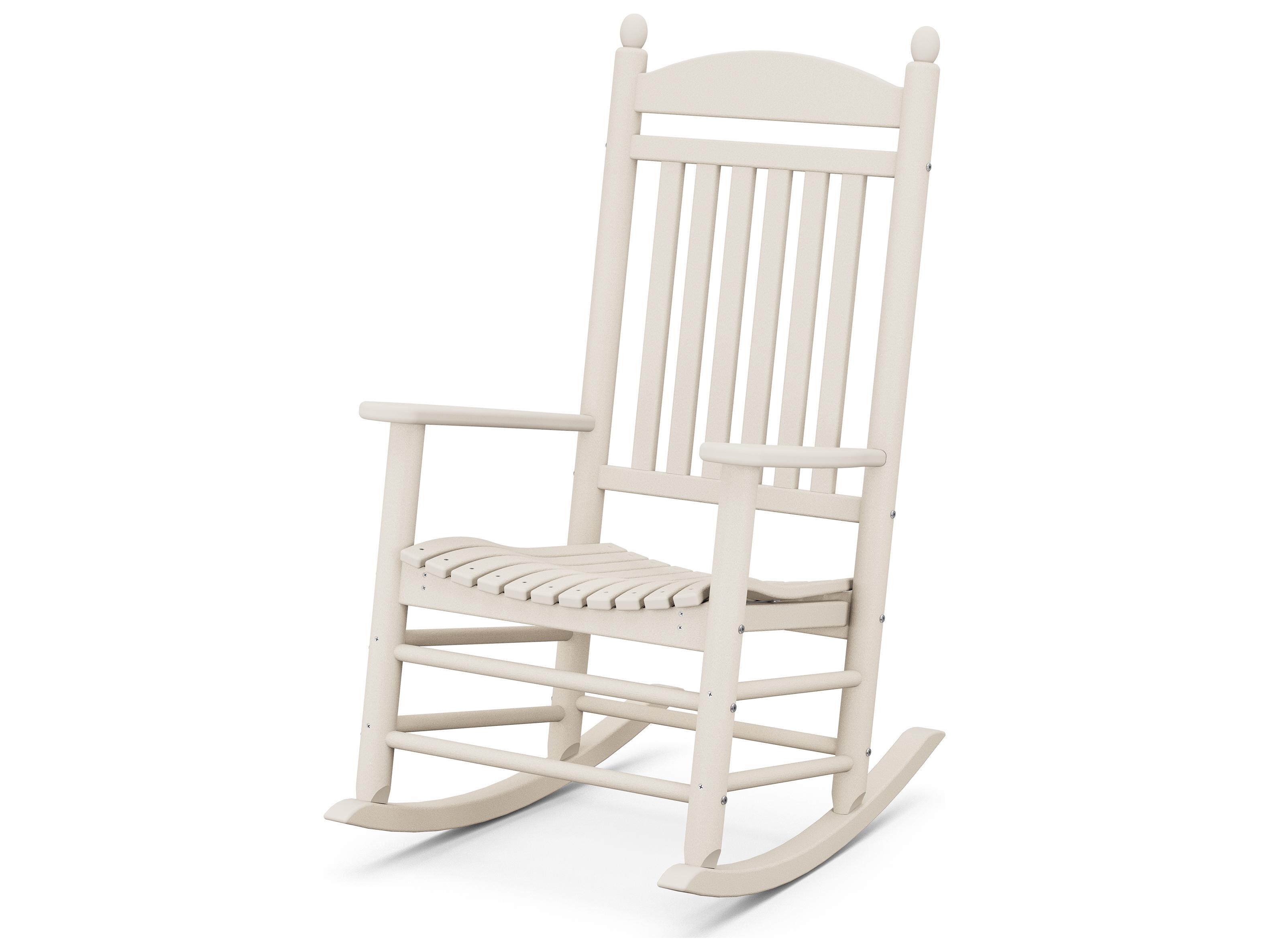 POLYWOOD® Jefferson Recycled Plastic Rocker Patio Lounge Chair