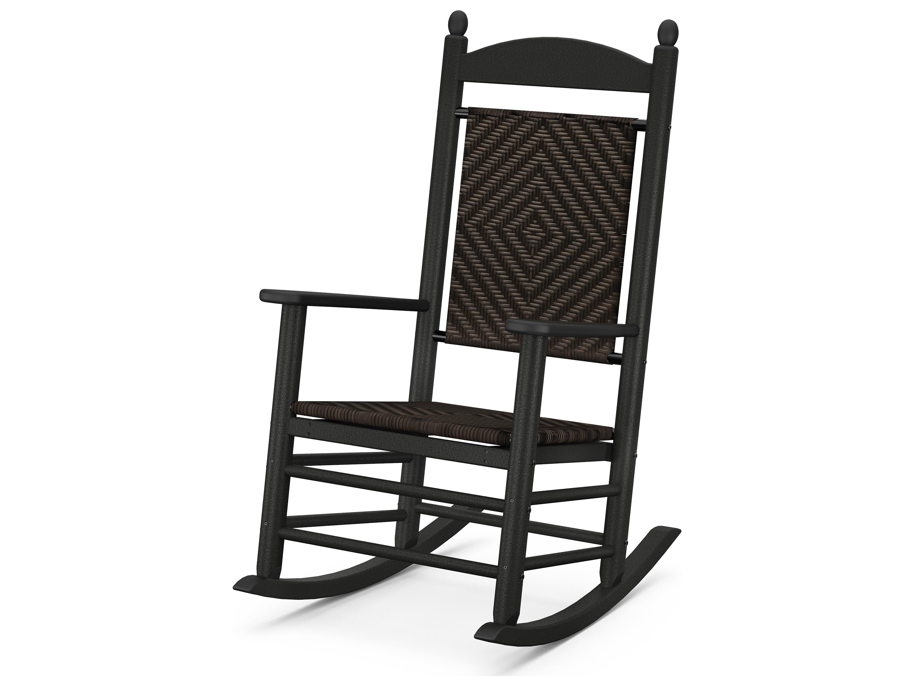 POLYWOOD® Jefferson Recycled Plastic Rocker Outdoor Lounge Chair