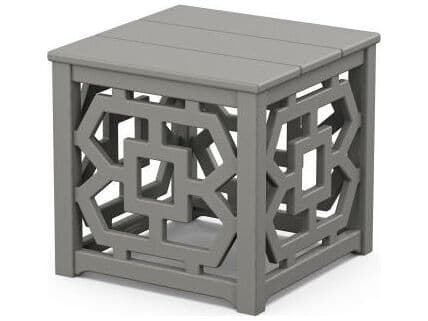 POLYWOOD® Martha Stewart Chinoiserie Accent Table