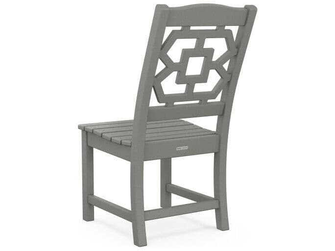 POLYWOOD® Martha Stewart by POLYWOOD® Chinoiserie Outdoor Dining Side Chair